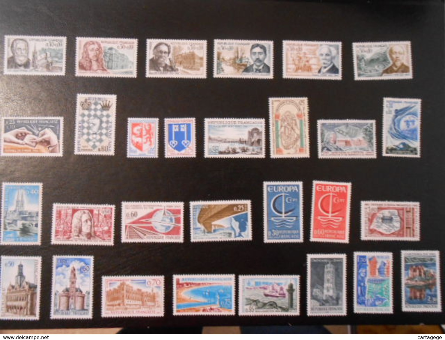 FRANCE YT 1468/1510 ANNEE COMPLETE 1966** - 1960-1969