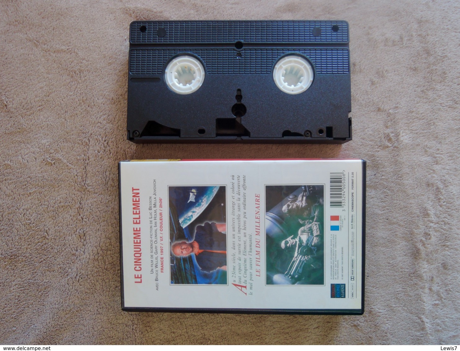 Cassette VIDEO "Le Cinquième Element" - Action & Abenteuer