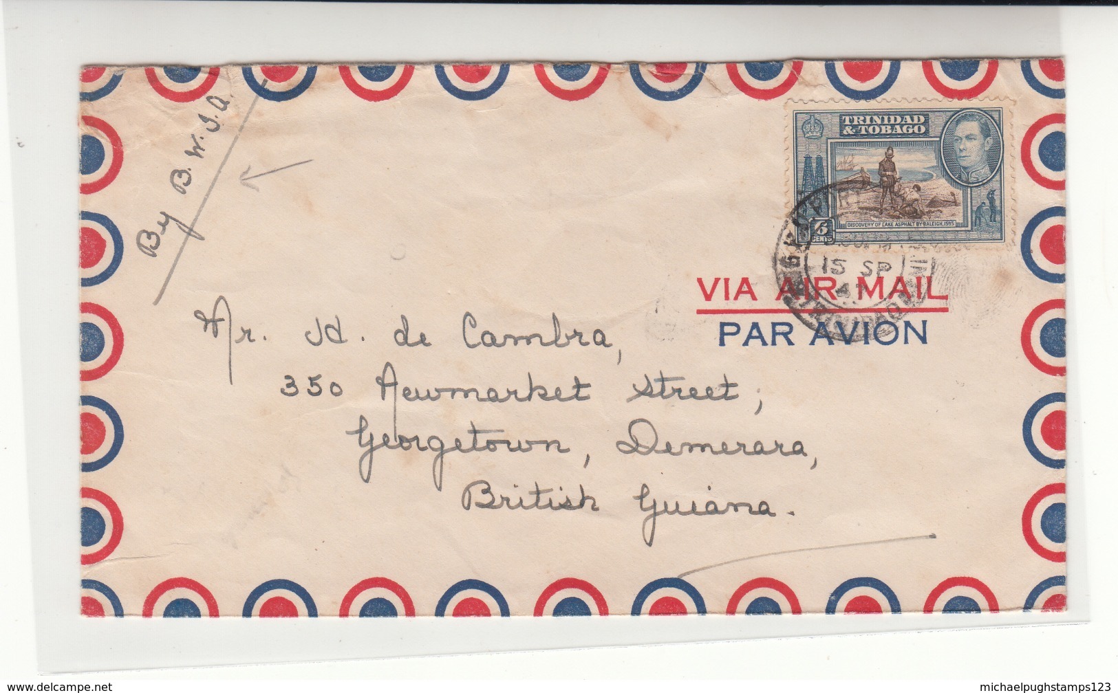 Trinidad + Tobago / Airmail / British Guiana / B.W.I.A. - Trinidad & Tobago (1962-...)