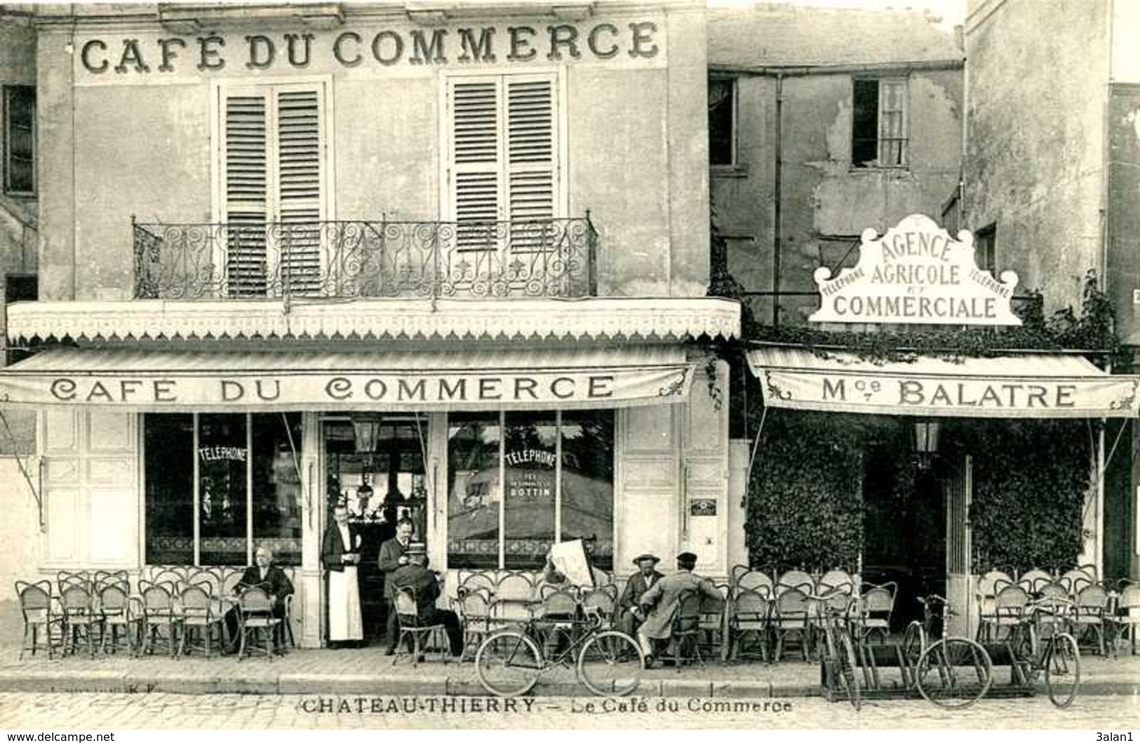 CHATEAU THIERRY   =  Le Café Du Commerce   989 - Chateau Thierry