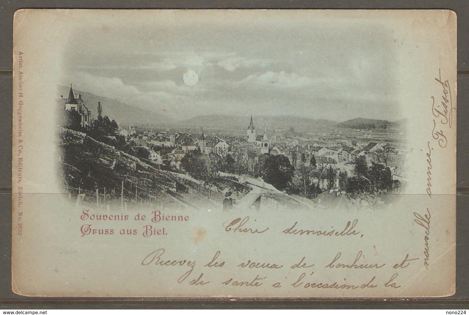 Carte P De 1899 ( Bienne ) - Bienne