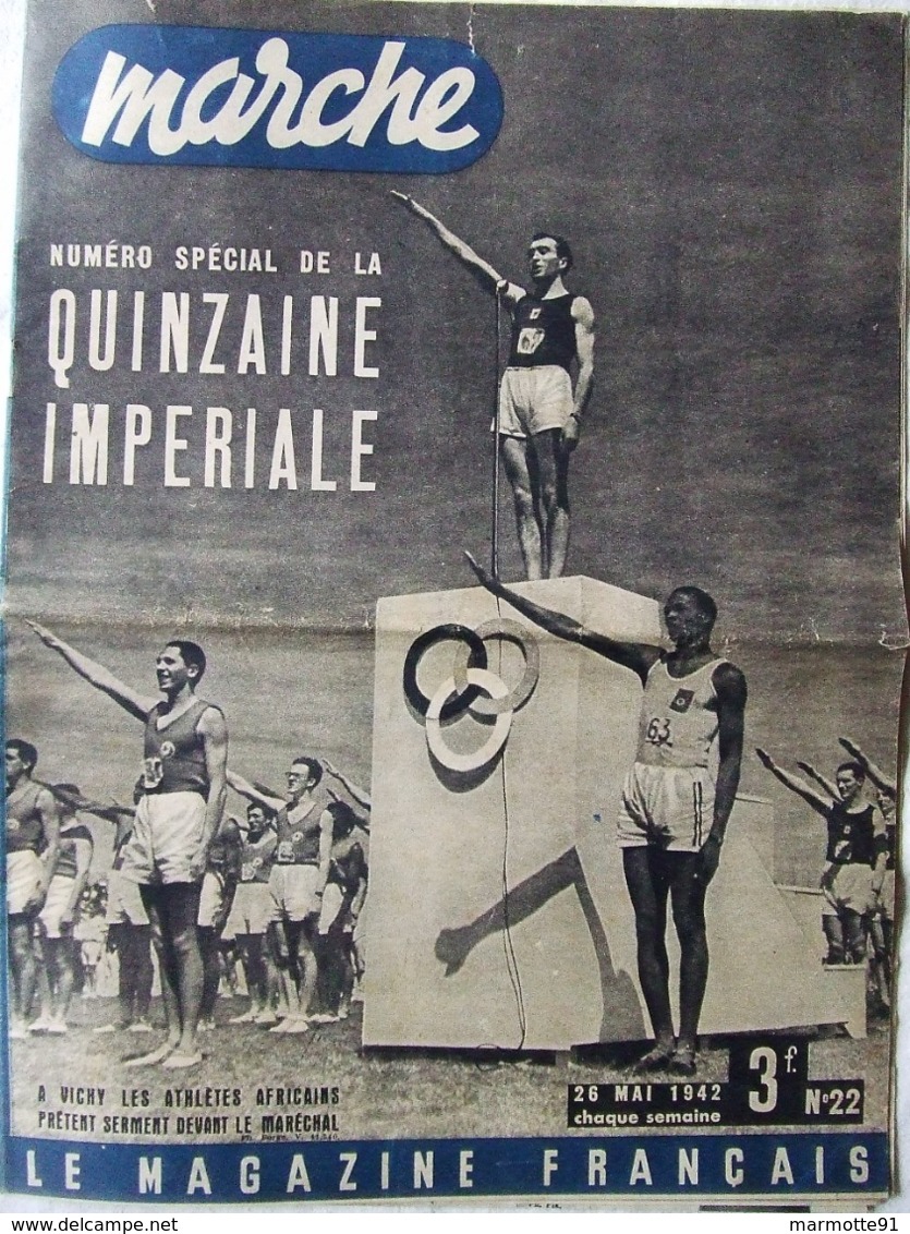 MAGAZINE FRANCAIS QUINZAINE IMPERIALE N° SPECIAL VICHY MAI 1942 N°22 - 1939-45