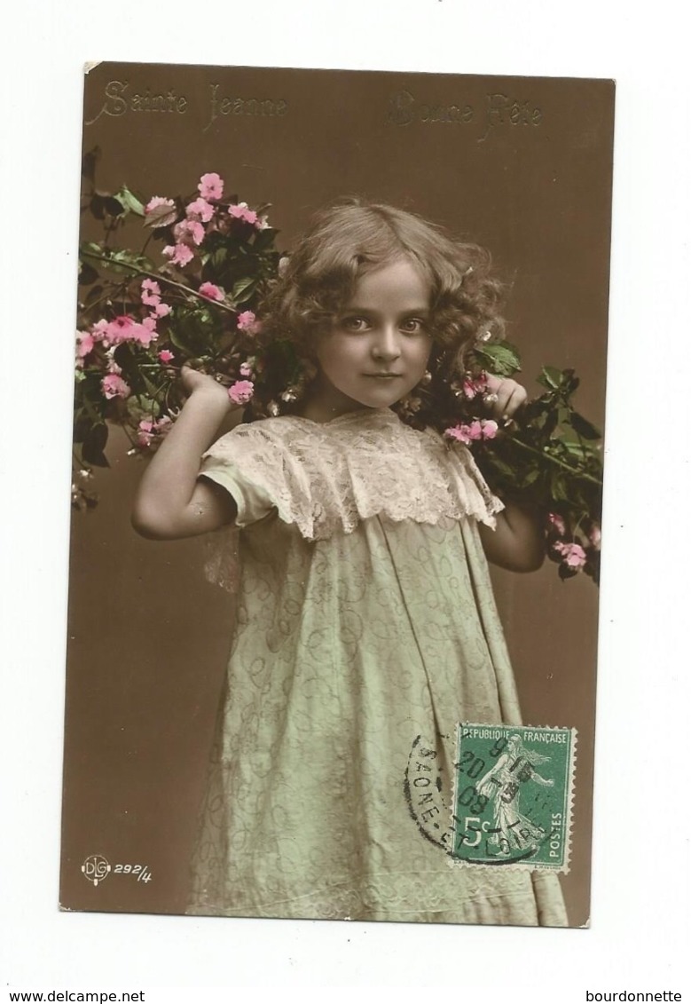 ENFANTS - LITTLE GIRL - MAEDCHEN - Jolie Carte Fantaisie Portrait Enfants - Portraits