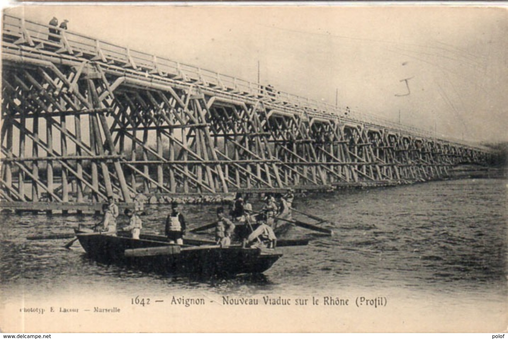 AVIGNON - Nouveau Viaduc Sur Le Rhone  (117627) - Avignon