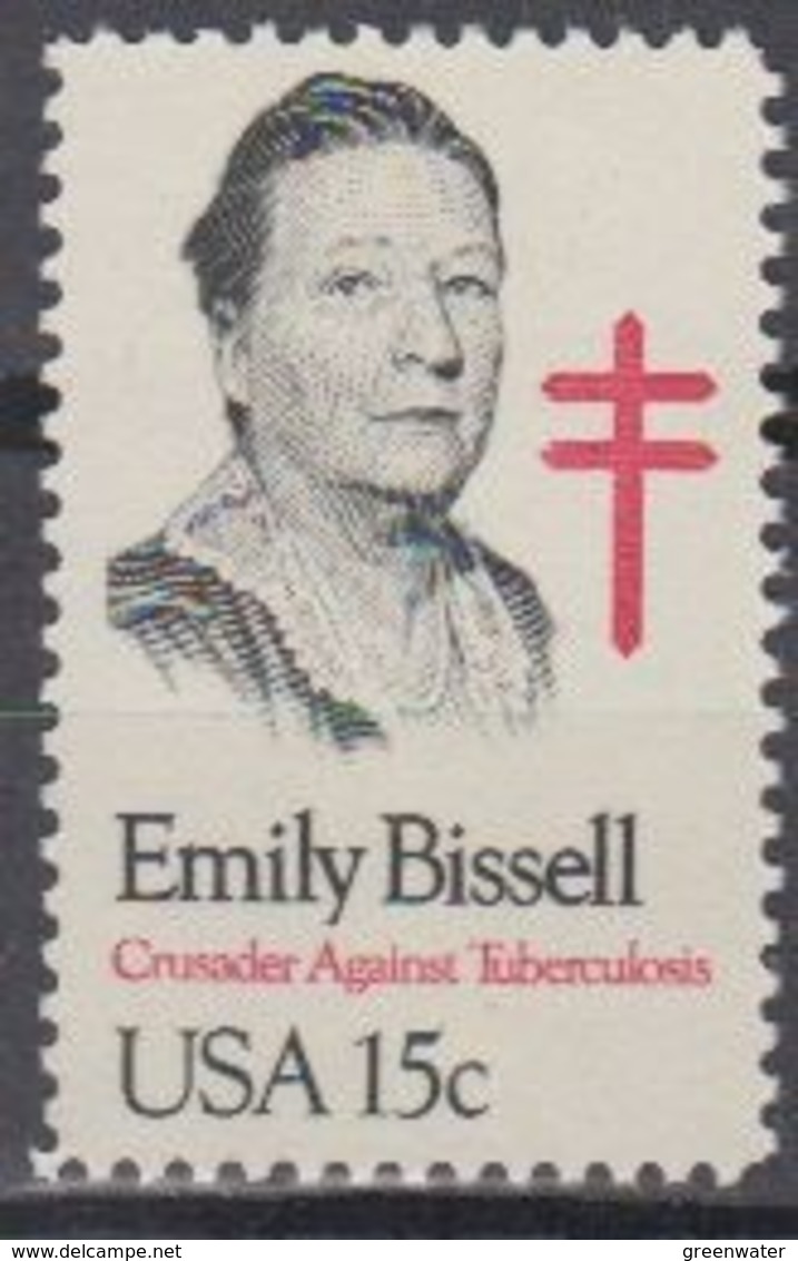 USA 1980 Emily Bissell 1v ** Mnh (45020C) - Ongebruikt