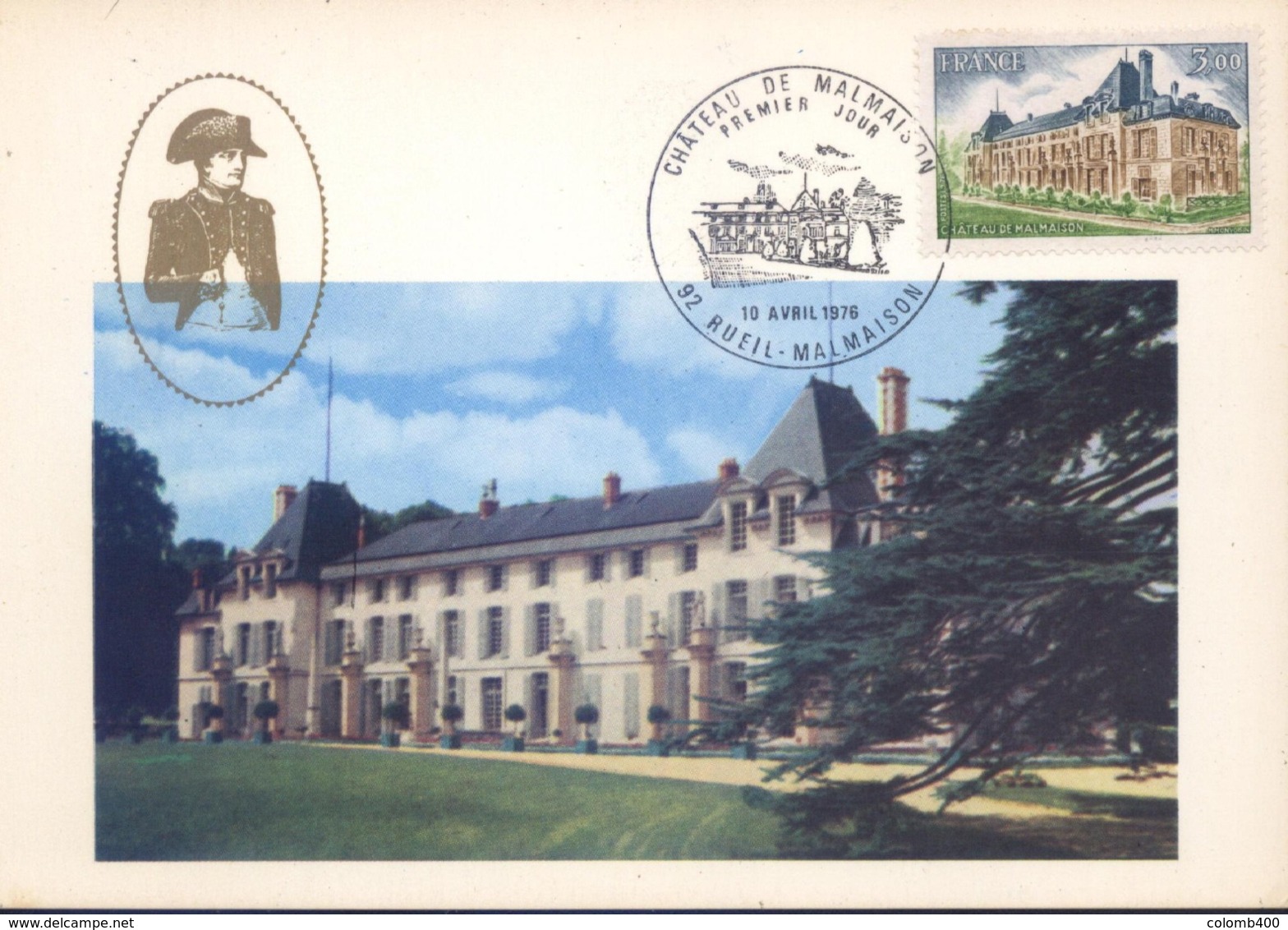 Chateau De MALMAISON,Napoleon   Carte Maximum - France - Napoleon