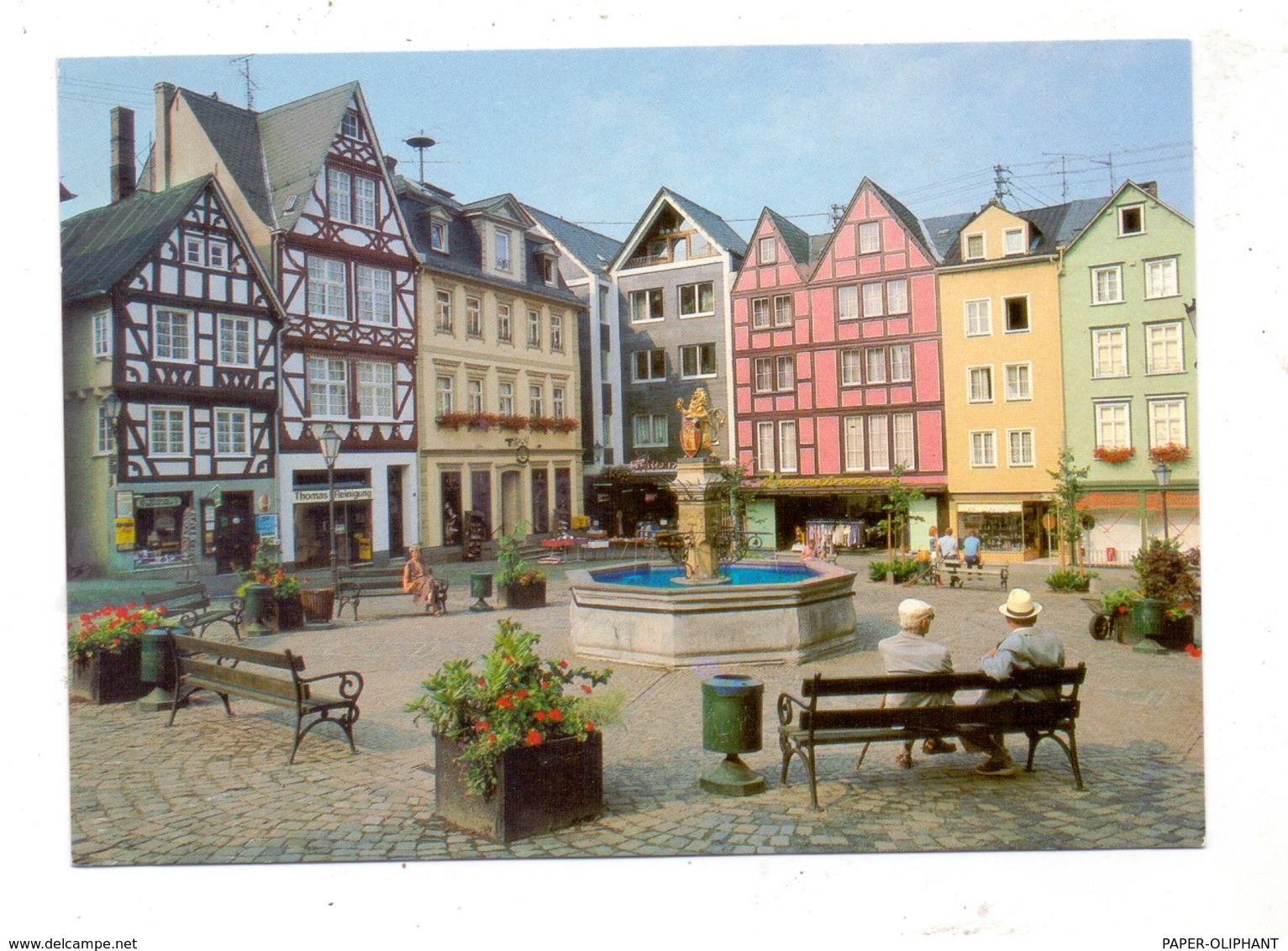 5238 HACHENBURG, Marktplatz - Hachenburg