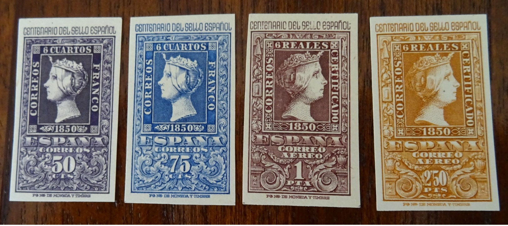 &106A& ESPAÑA, SPAIN EDIFIL 1075/1076+1079/1080, MICHEL 975/976+979/980 MNH**. STAMP CENTENARY. - Neufs