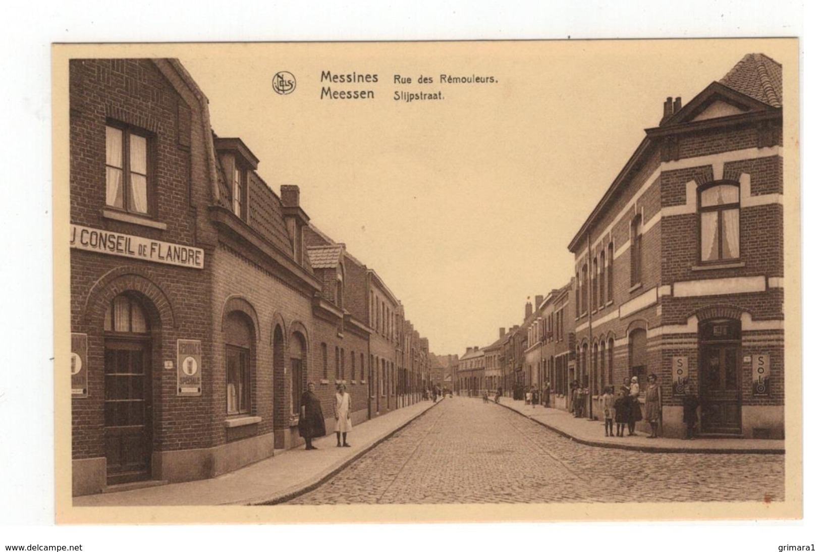 Mesen Meessen Messines - Slijpstraat  Rue Des Rémouleurs - Mesen