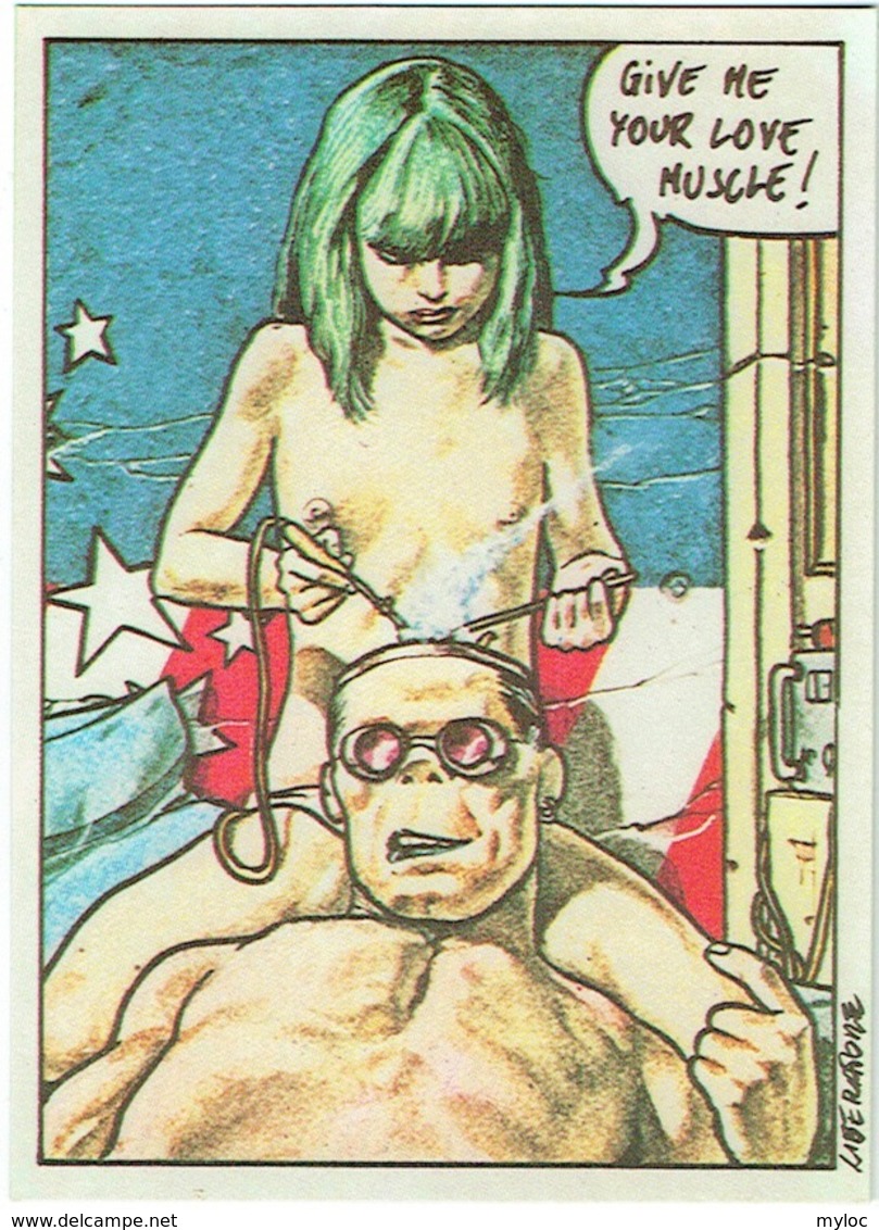 Illustrateur. B.D. : Liberatore-Tamburini. Albin Michel 1985. Couple Nu. - Bandes Dessinées