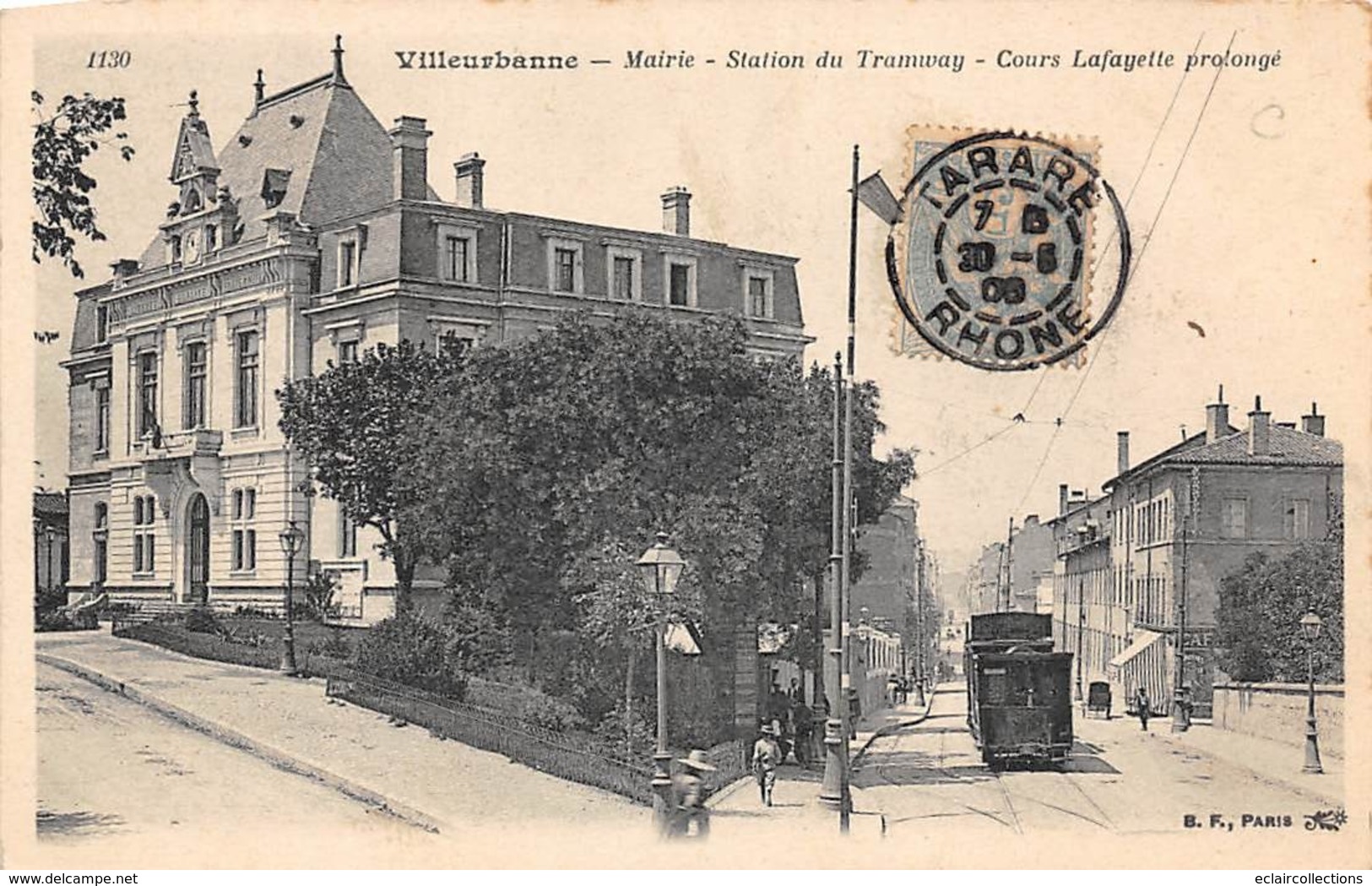 Villeurbanne        69      Station De Tramway  Cours Lafayette     ( Voir Scan) - Villeurbanne