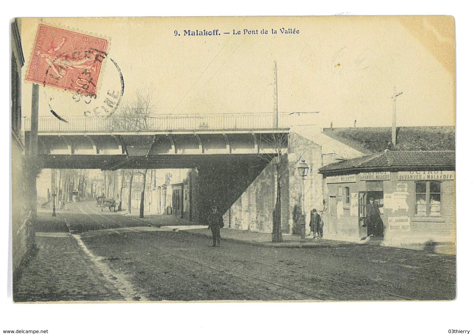 CPA 92 MALAKOFF LE PONT DE LA VALLEE - Malakoff