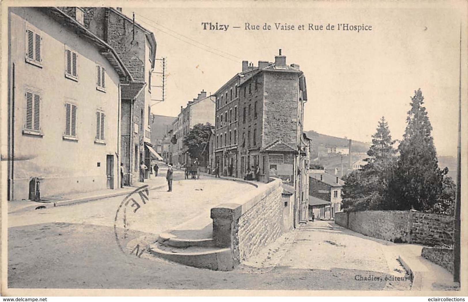 Thizy         69      Rue De Vaise Et Rue De L'Hospice       ( Voir Scan) - Thizy