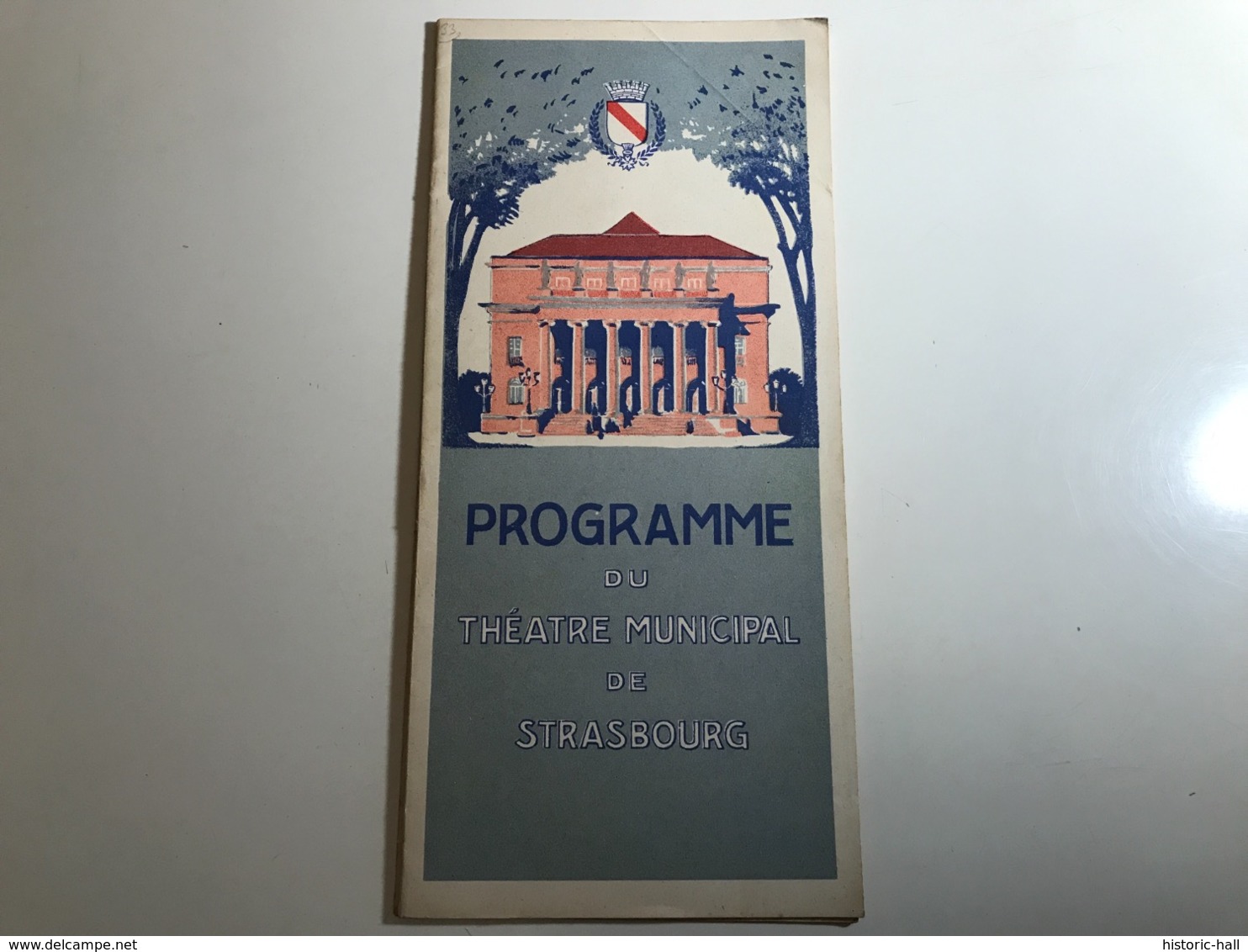 Programme THEATRE MUNICIPAL DE STRASBOURG Saison 1924-25 - Programmes