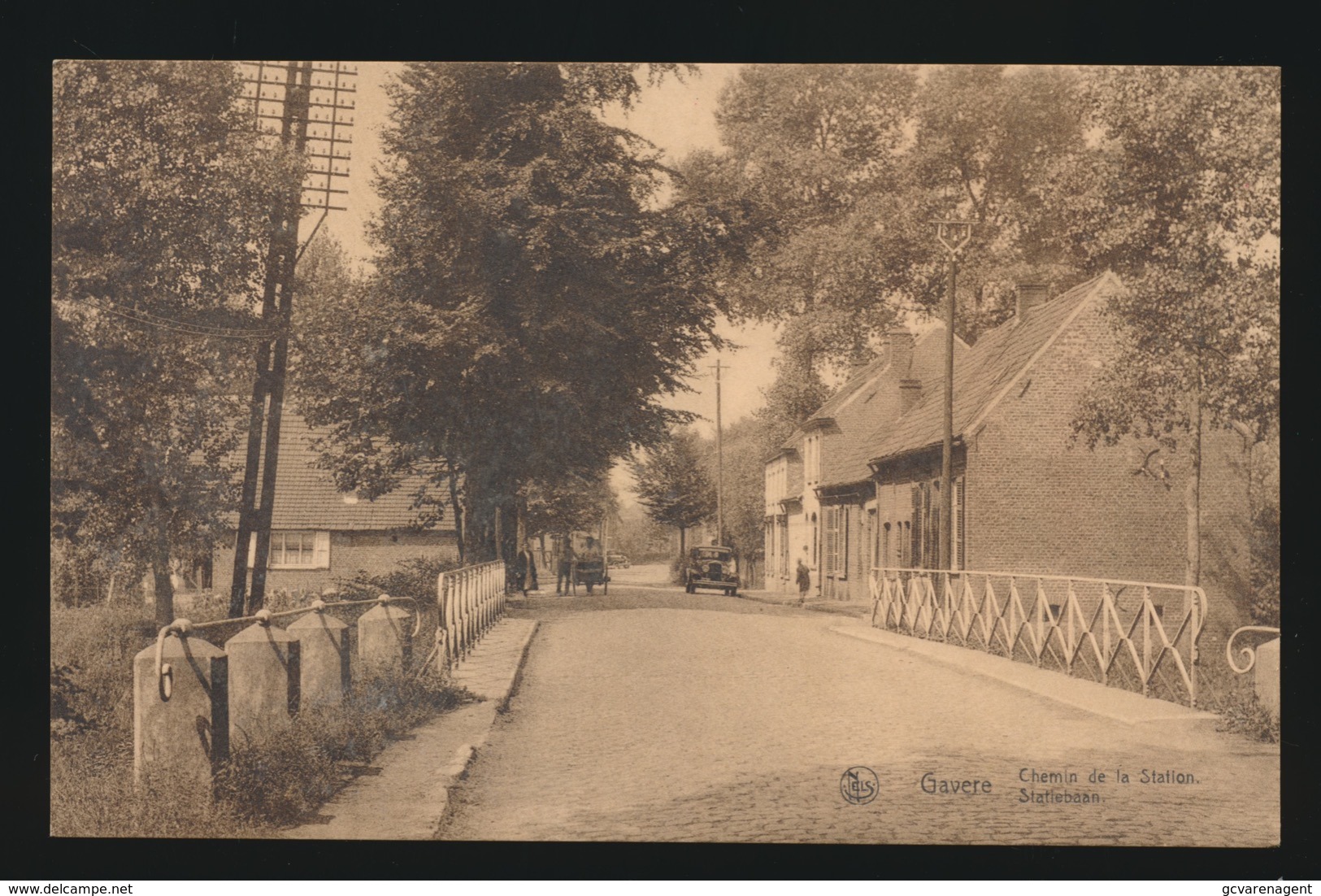 GAVERE   CHEMIN DE LA STATION - Gavere