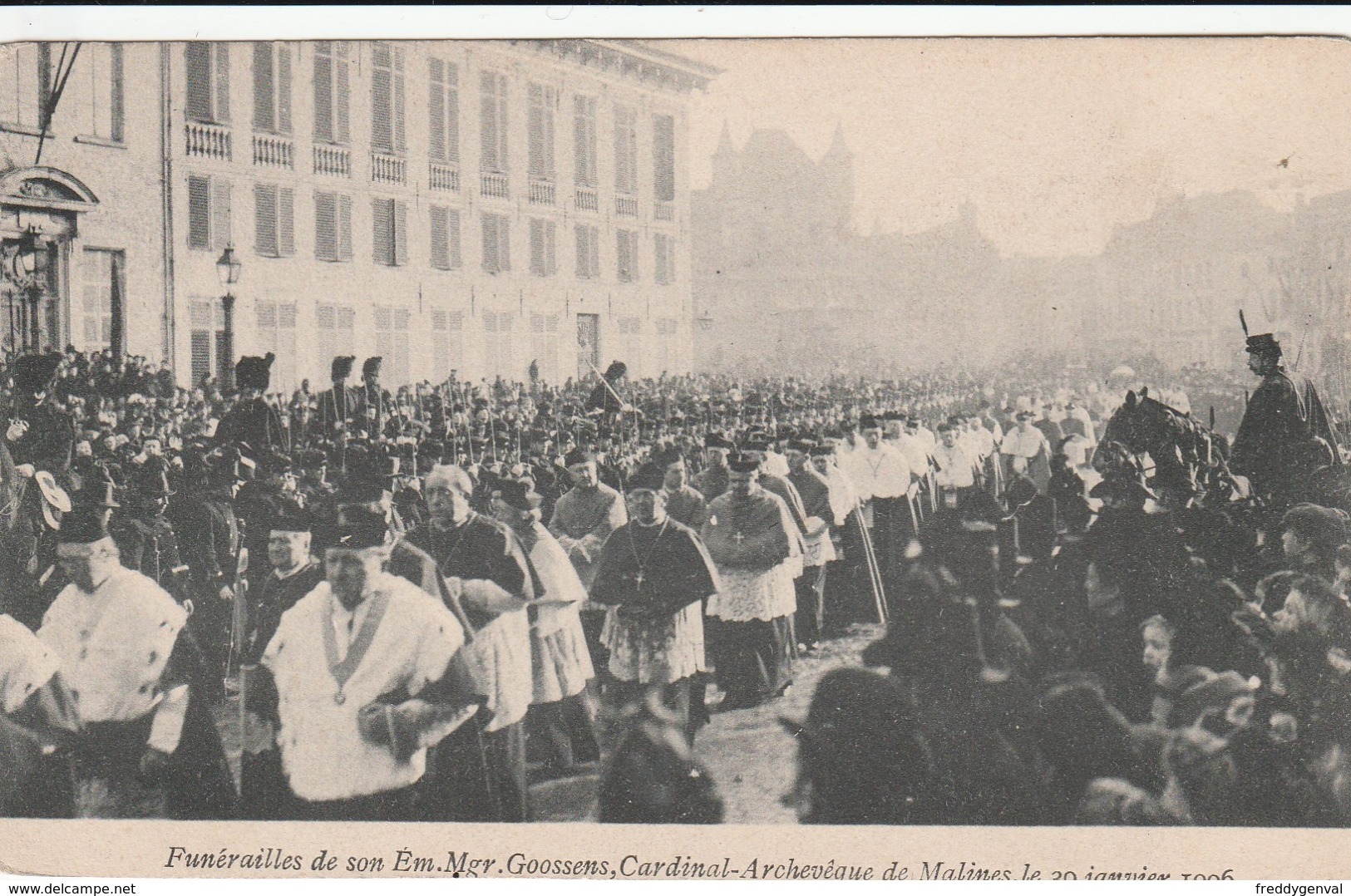 FUNERAILLES DE MONSEIGNEUR GOOSSENS - Begrafenis