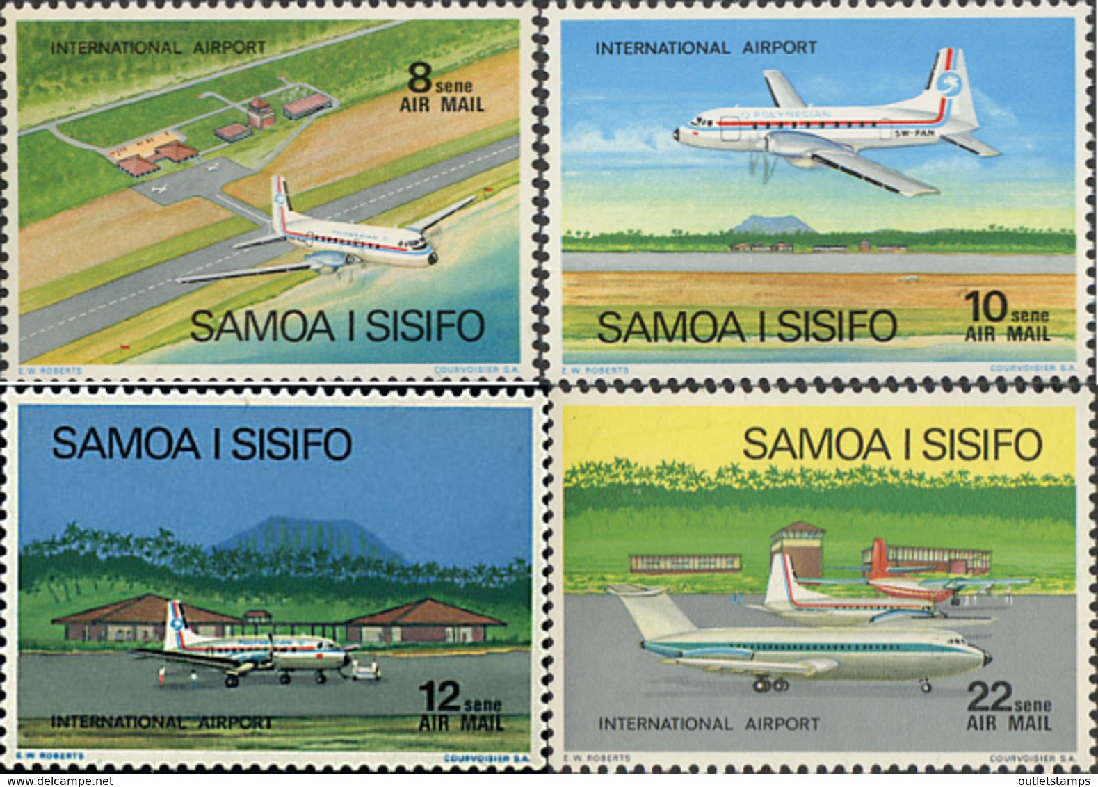 Ref. 43780 * NEW *  - SAMOA . 1973. FALEOLO INTERNATIONAL AIRPORT. AEROPUERTO INTERNACIONAL DE FALEOLO - Samoa