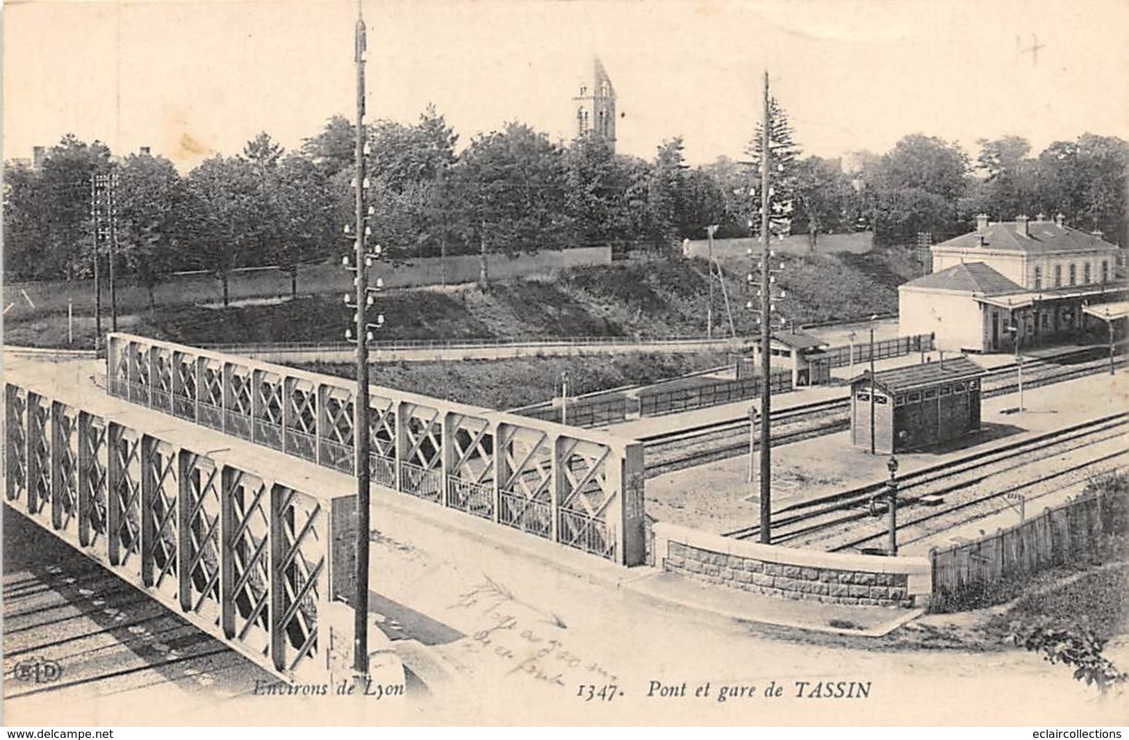 Tassin Le Demi-lune          69          Le Pont Et La Gare          (voir Scan) - Sonstige & Ohne Zuordnung