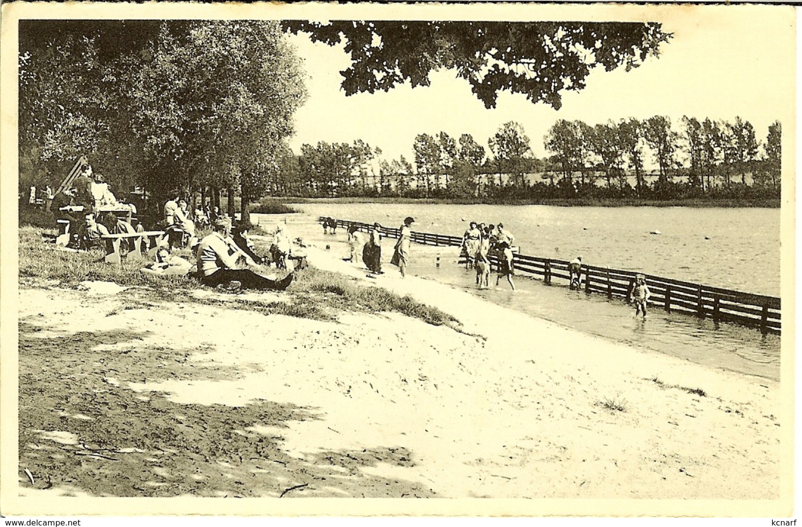 CP De FOSSES " Lac Et Plage De Bambois - Le Bassin Des Enfants " - Fosses-la-Ville