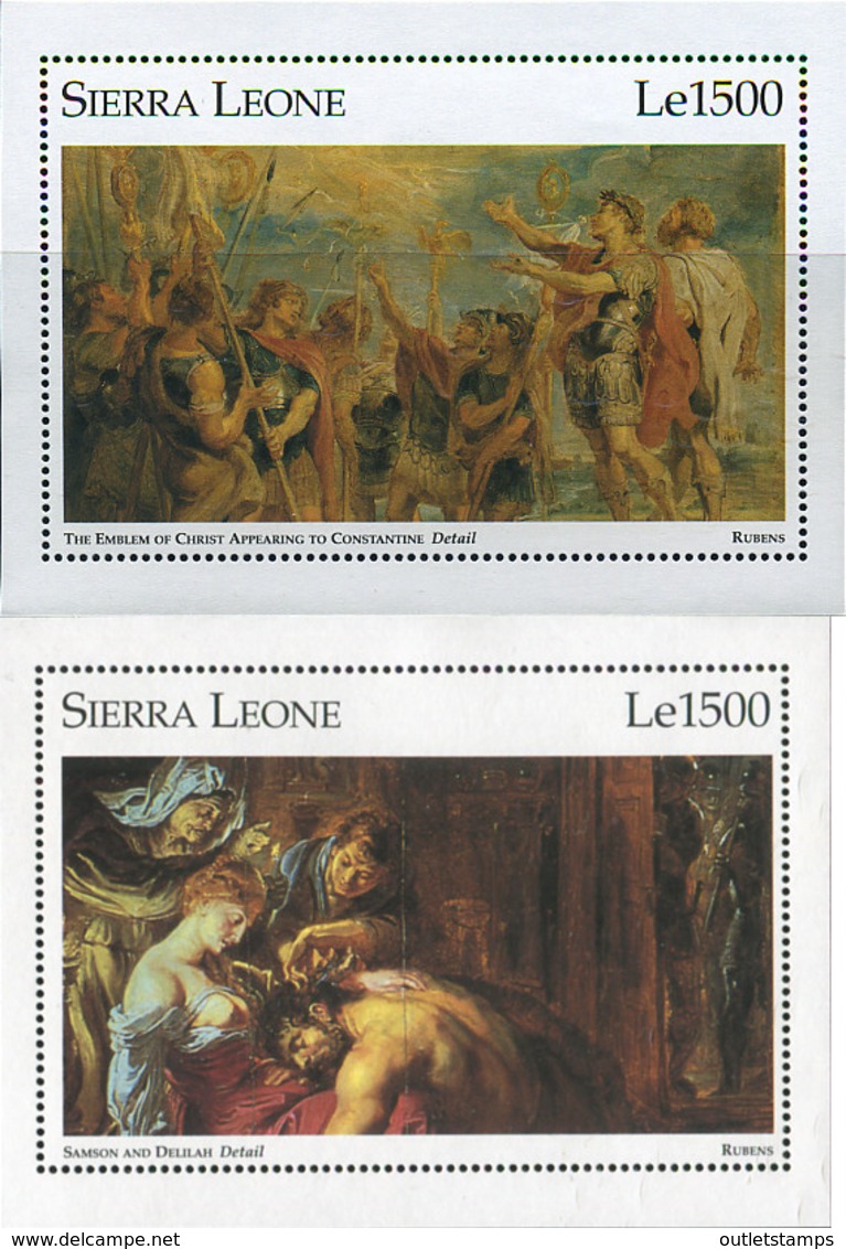 Ref. 369508 * NEW *  - SIERRA LEONE . 1996. 125 ANNIVERSARY OF THE METROPOLITAN MUSEUM OF ART OF NEW YORK. 125 ANIVERSAR - Sierra Leone (1961-...)