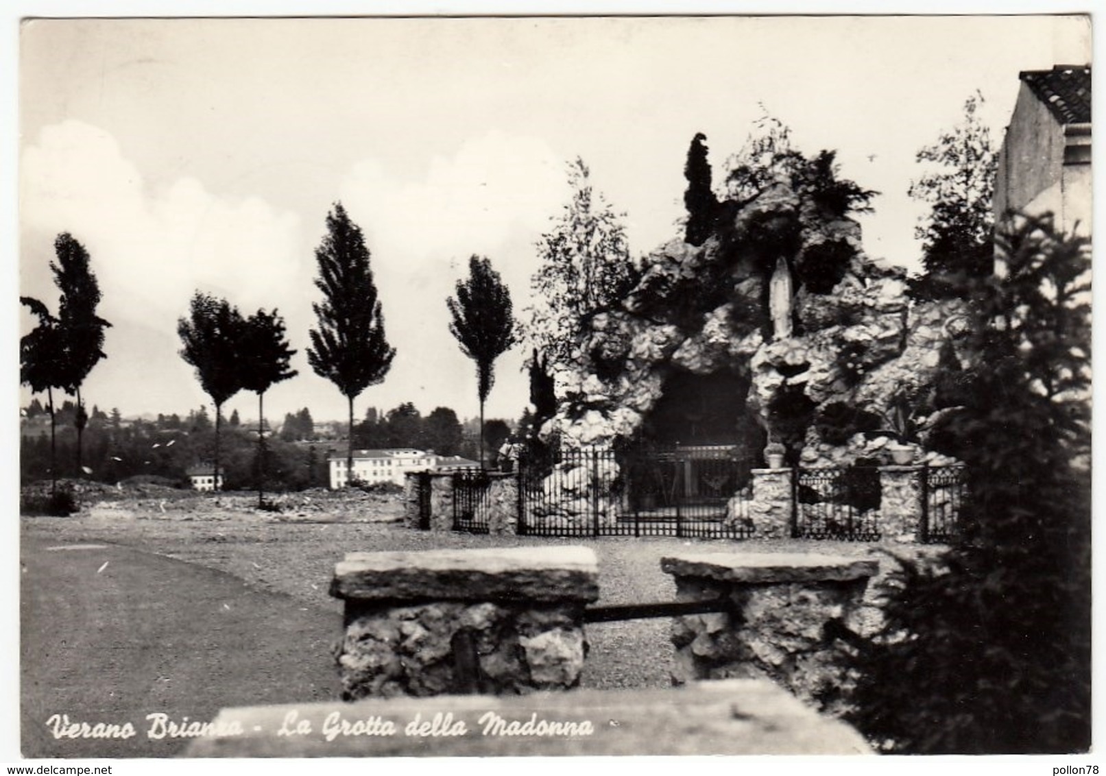 VERANO BRIANZA - LA GROTTA DELLA MADONNA - MONZA - 1961 - Monza