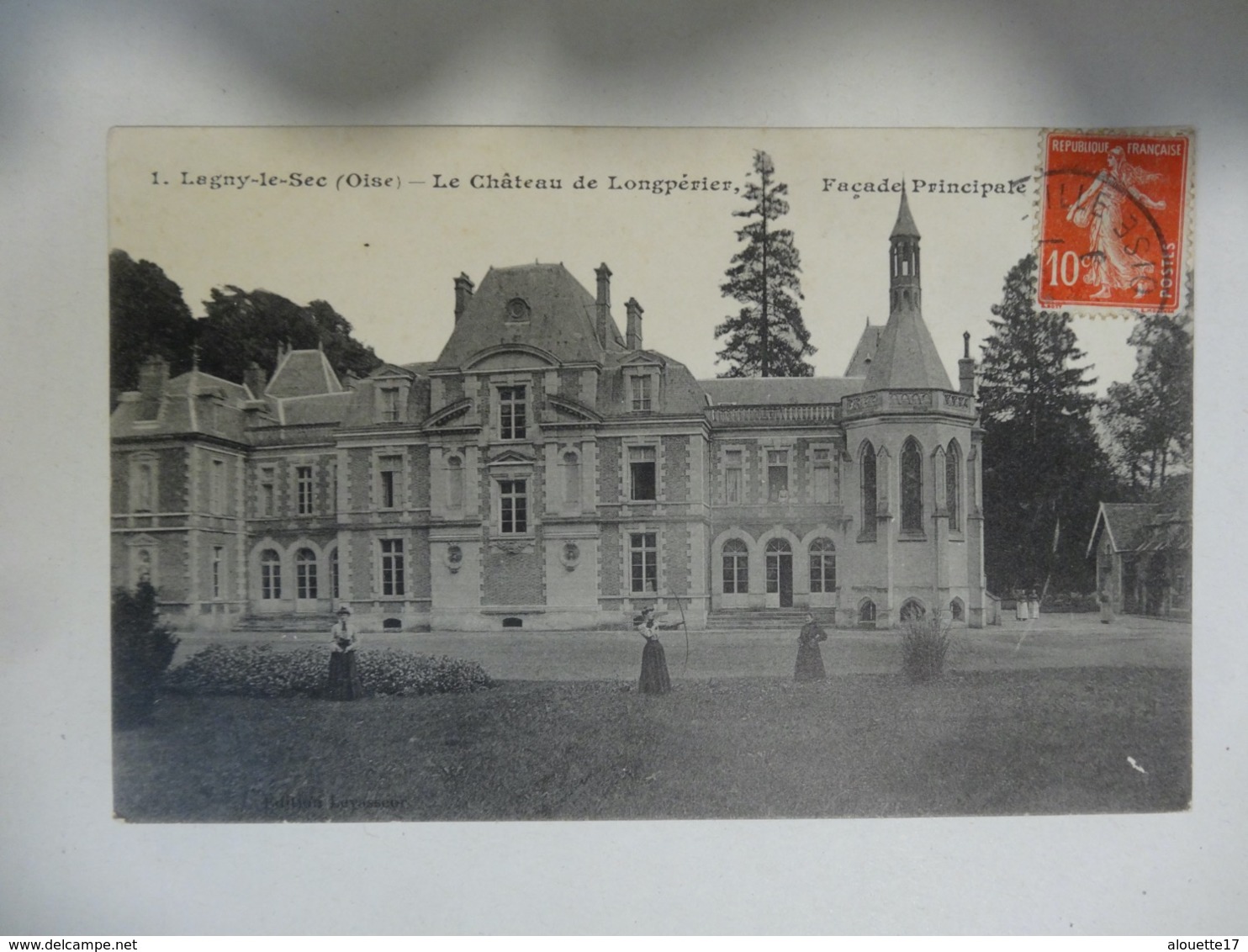 CPA LAGNY LE SEC LE CHATEAU - Sonstige & Ohne Zuordnung