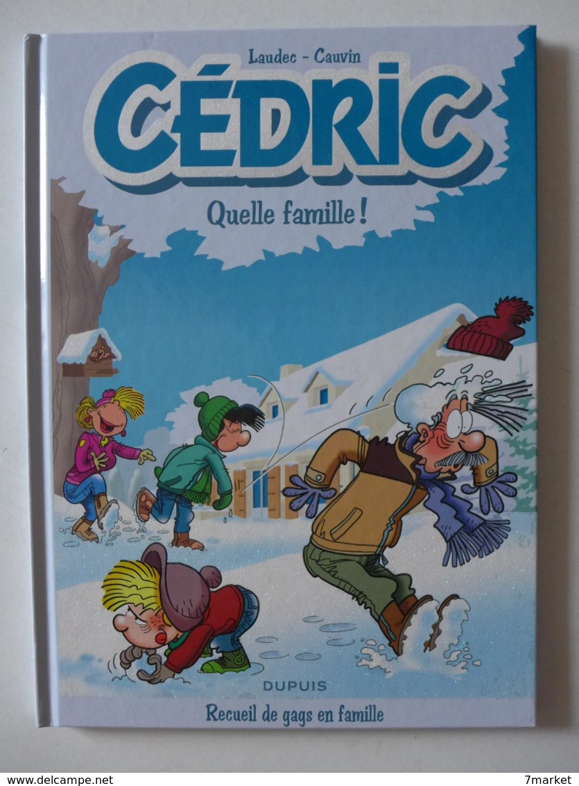 Laudec, Cauvin - Cédric Quelle Famille! / 2013 - éd. Dupuis - Cédric