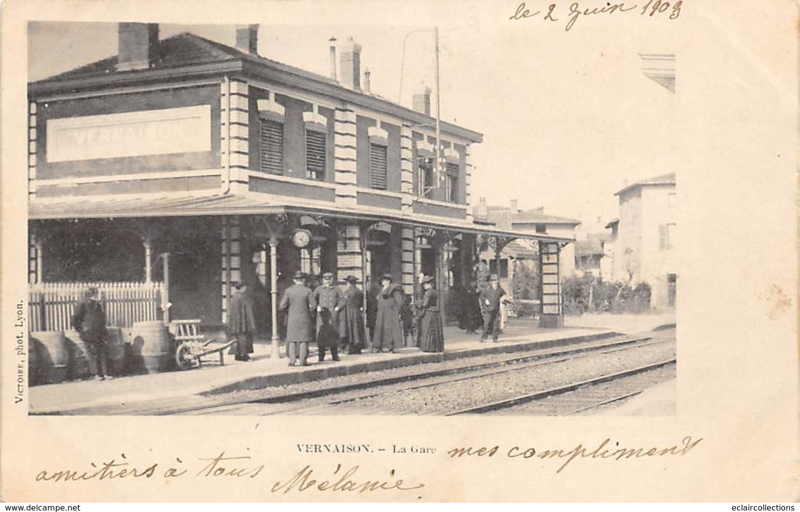 Vernaison       69          Intérieur De La Gare           (voir Scan) - Sonstige & Ohne Zuordnung