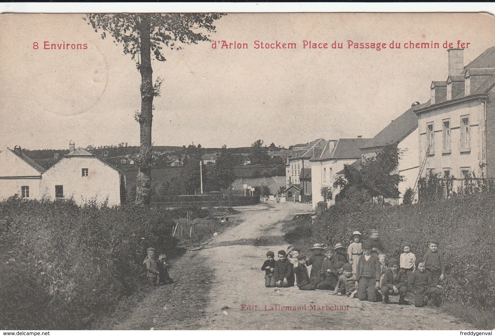 STOCKHEM PRES DU PASSAGE DU CHEMIN DE FER - Arlon