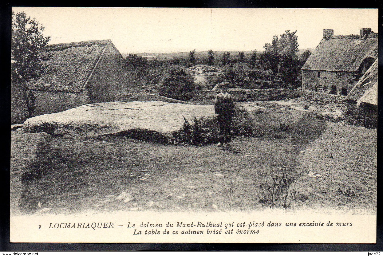 LOCMARIAQUER 56 - Le Dolmen Du Mané Ruthual - A501 - Locmariaquer