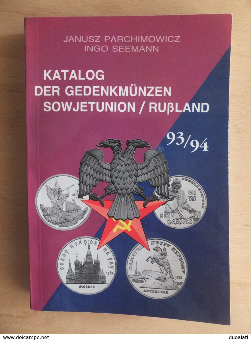 Germany Deutschland Katalog Der Gedenkmünzen Sowjetunion / Russland 93/94 Coinbook - Books & Software