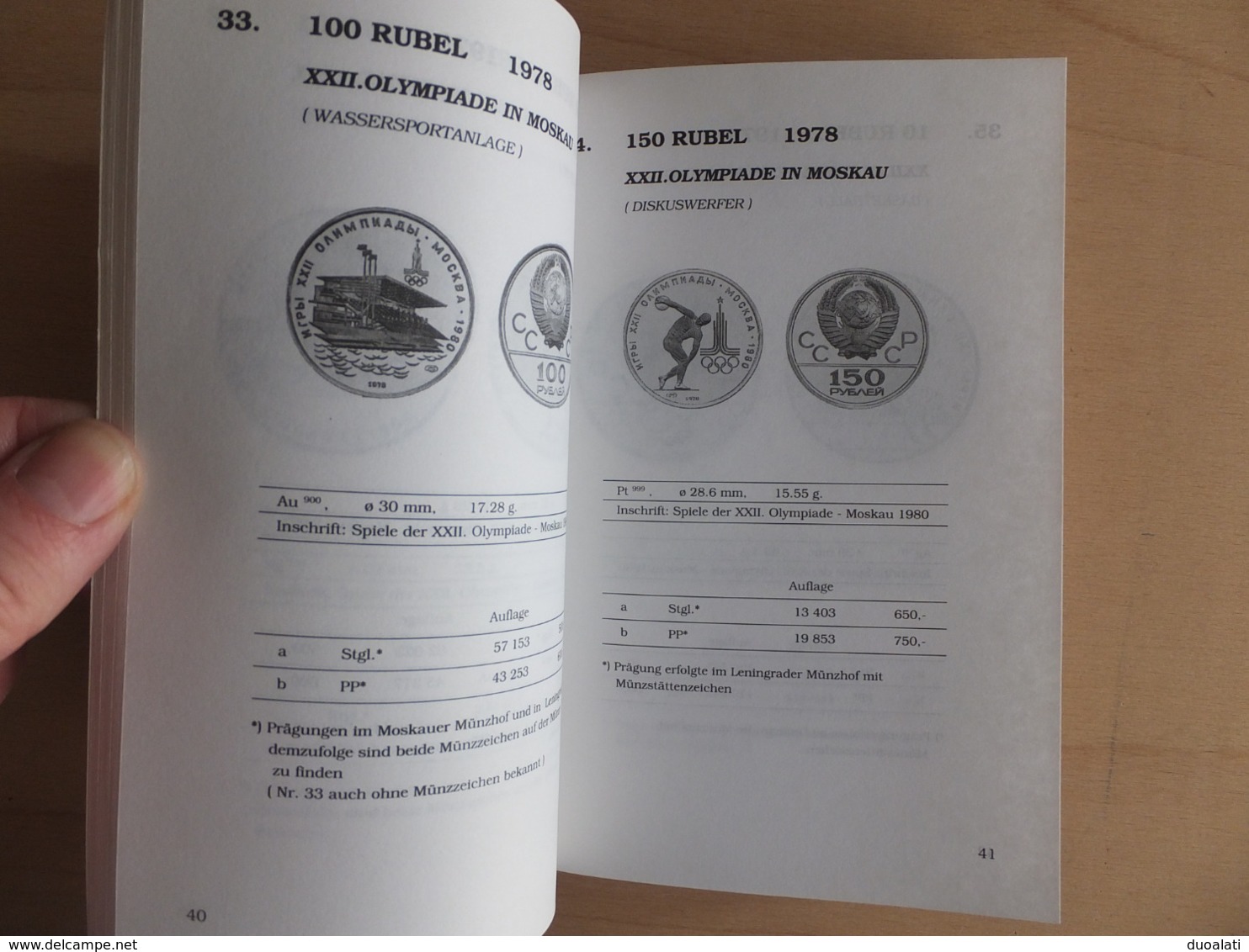 Germany Deutschland Katalog Der Gedenkmünzen Sowjetunion / Russland 93/94 Coinbook - Books & Software