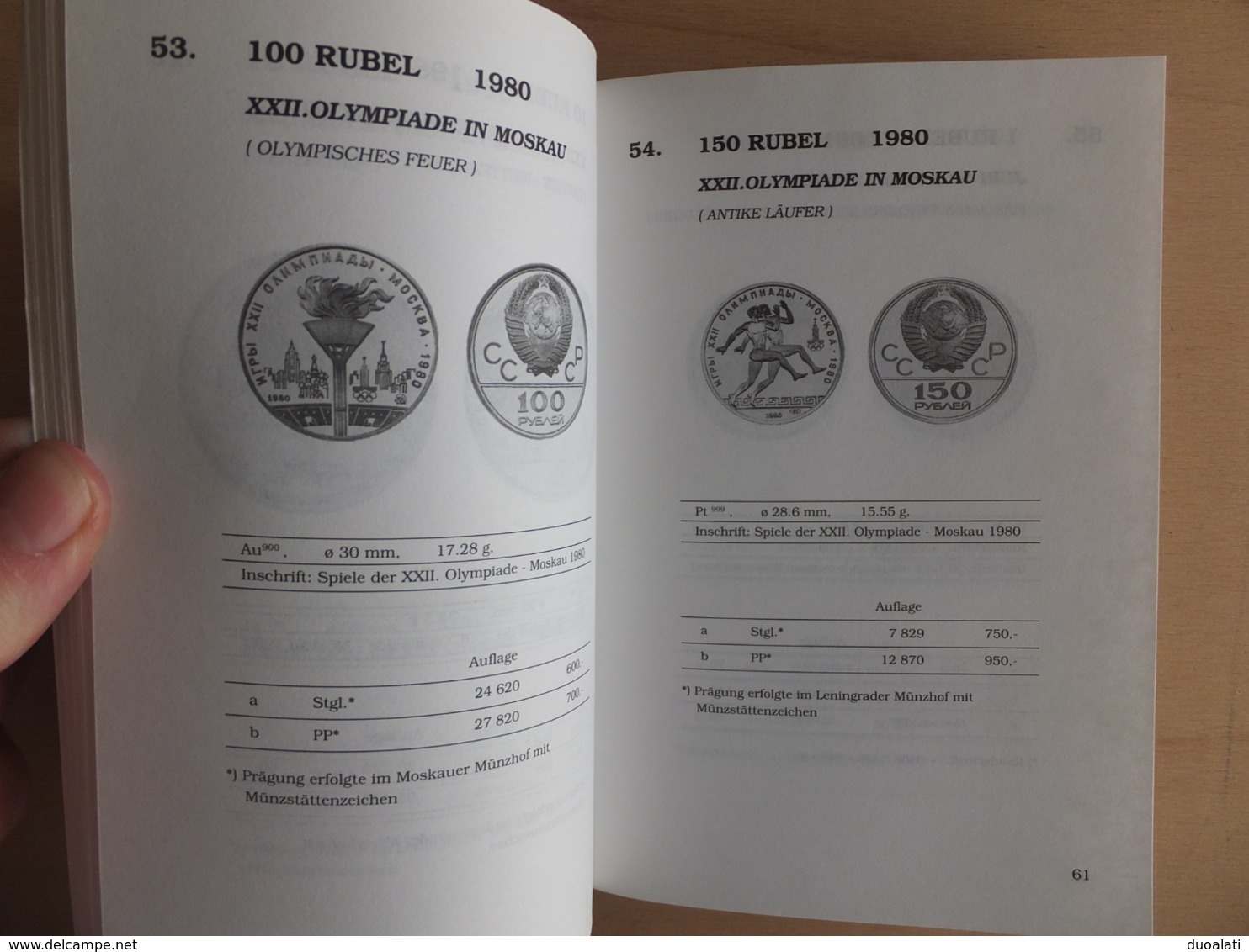 Germany Deutschland Katalog Der Gedenkmünzen Sowjetunion / Russland 93/94 Coinbook - Books & Software