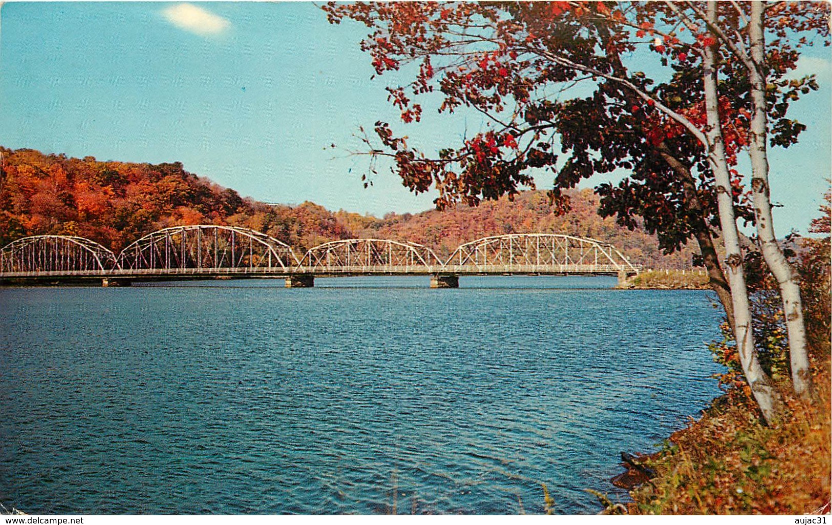 Etats-Unis - West Virginia - Morgantown - Cheat River Bridge - état - Morgantown