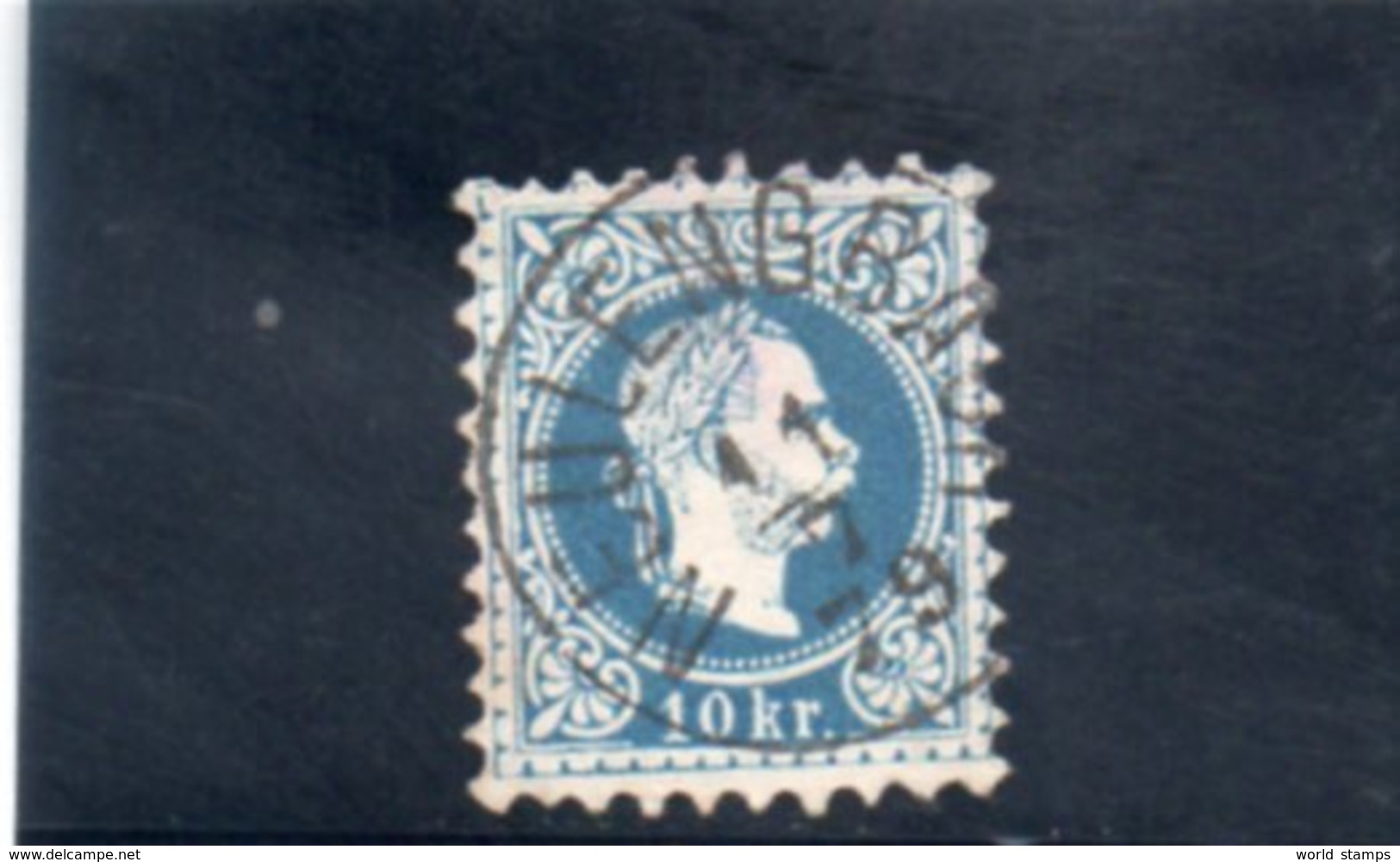 AUTRICHE 1867-80 O IMPRESSION GROSSIERE - Usati