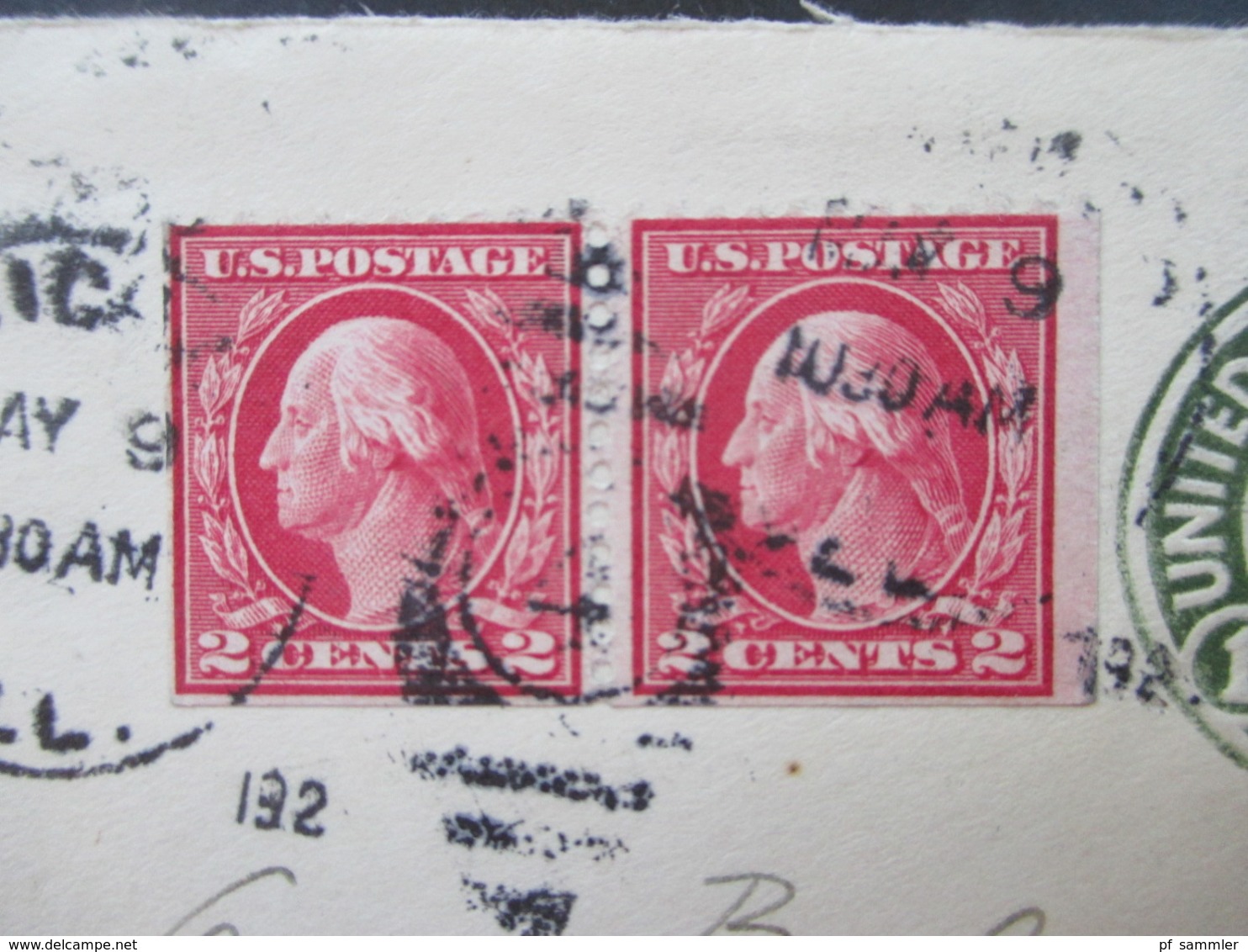 USA Belegeposten mit 59 Stk. 1887 -1939 Social Philately Dr. Oskar Bolza Mathematiker Korrespondenz GA mit Zusatzfrankat