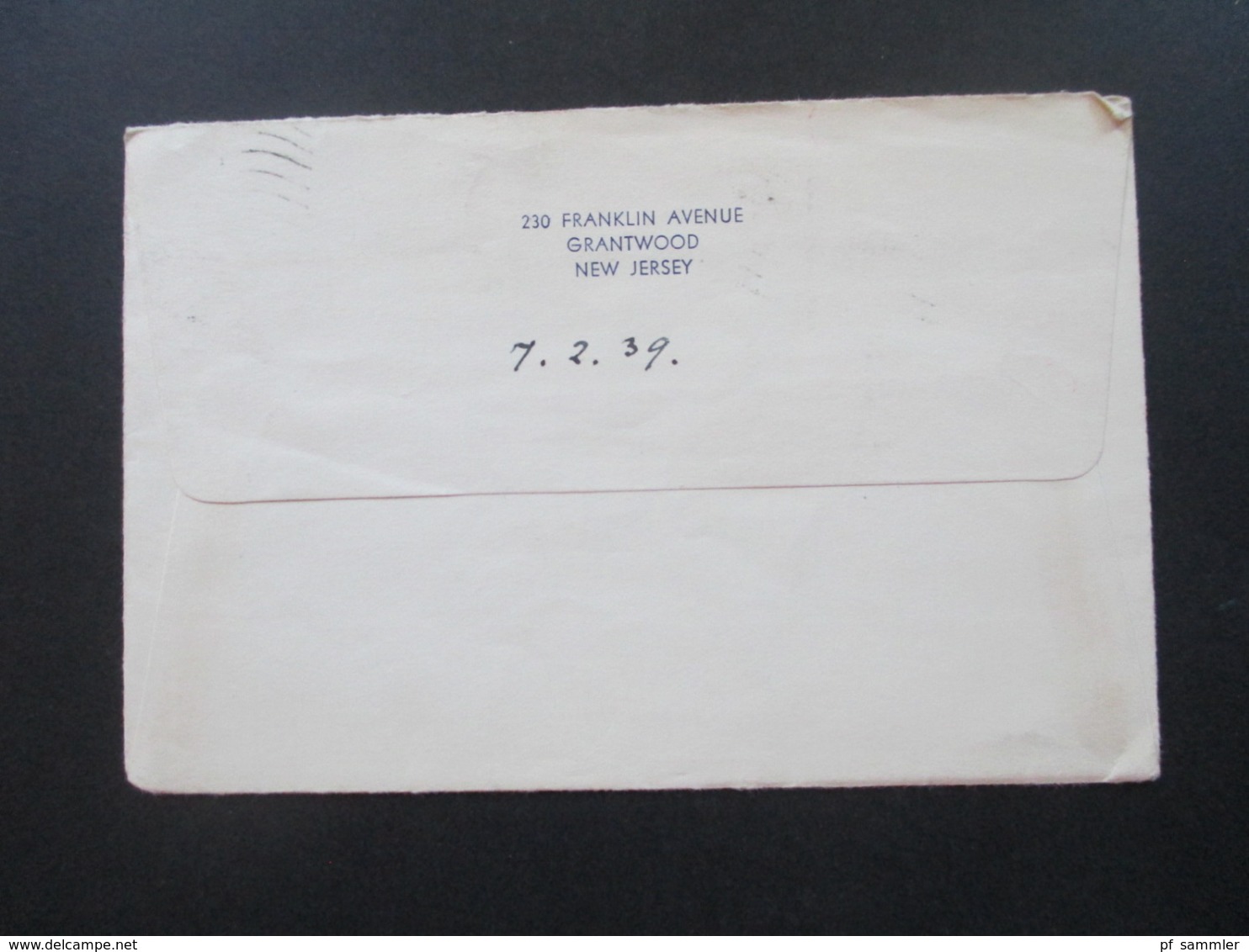 USA Belegeposten mit 59 Stk. 1887 -1939 Social Philately Dr. Oskar Bolza Mathematiker Korrespondenz GA mit Zusatzfrankat