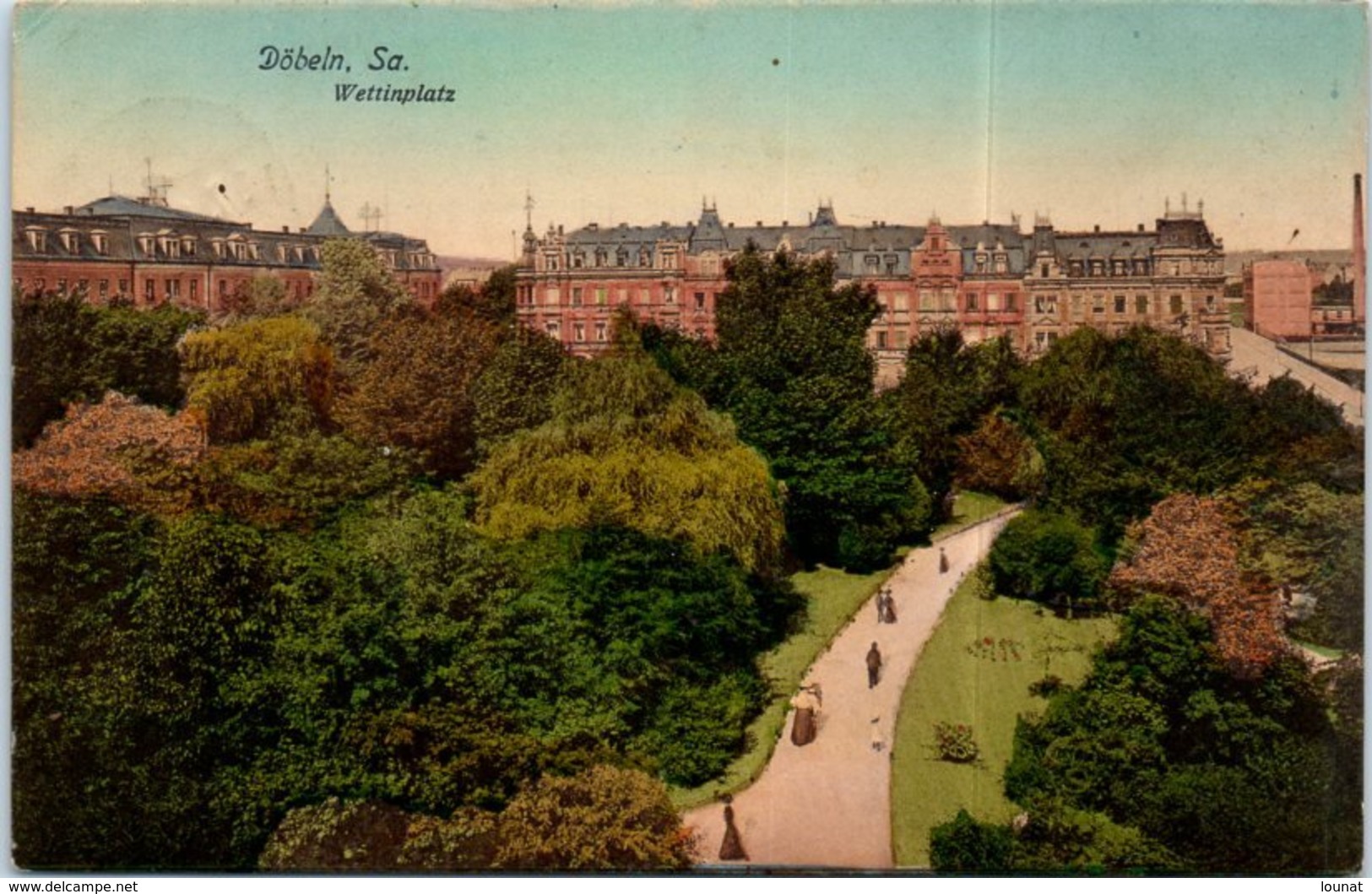 Allemagne - Döbeln. Sa. Wettinplatz - Doebeln