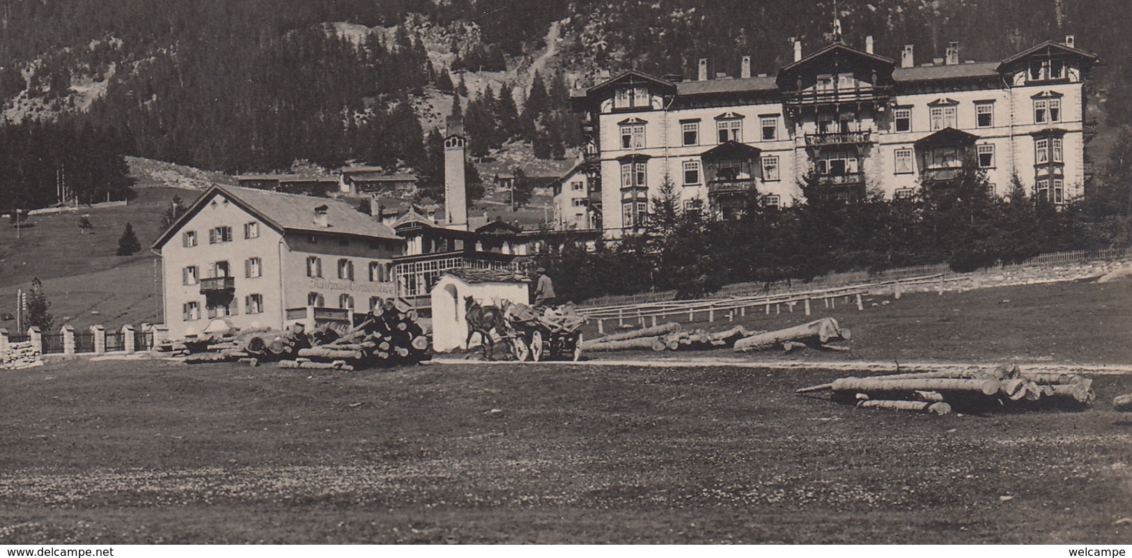 OUDE POSTKAART ZWITSERLAND - SCHWEIZ -  SUISSE -    LENZERHEIDE - Lantsch/Lenz