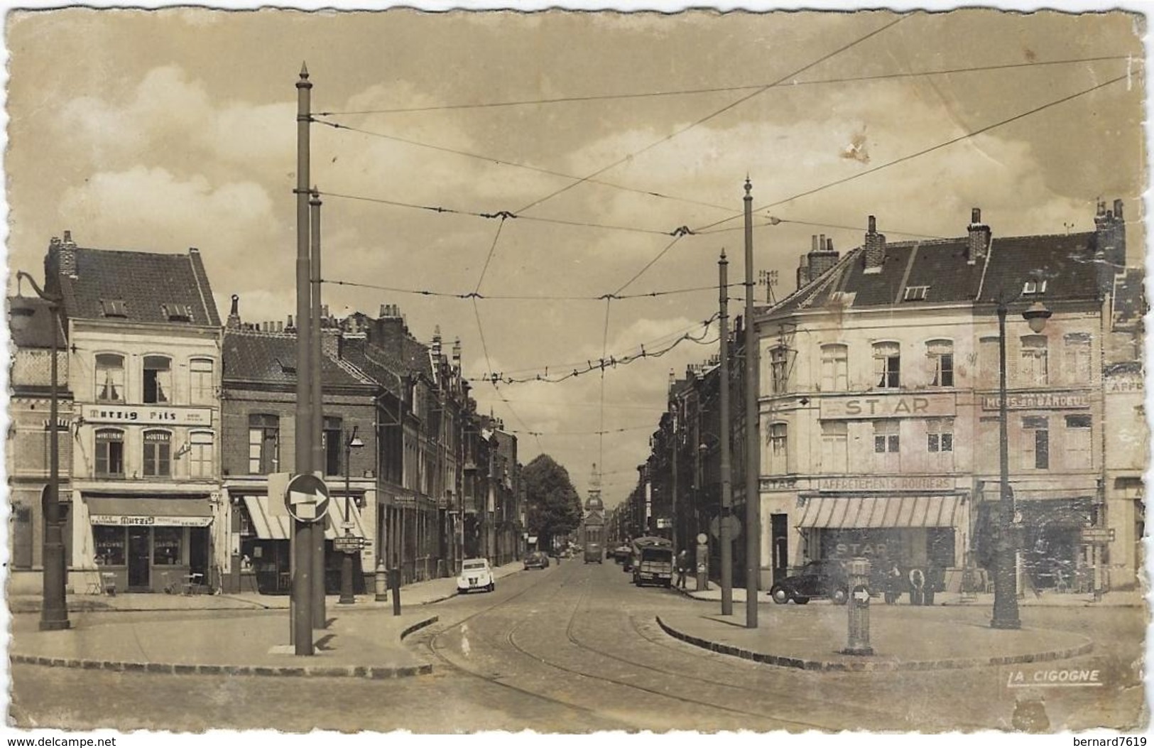 59 Lille        Place  J Lefebvre Et Eglise  Saint Michel - Lille