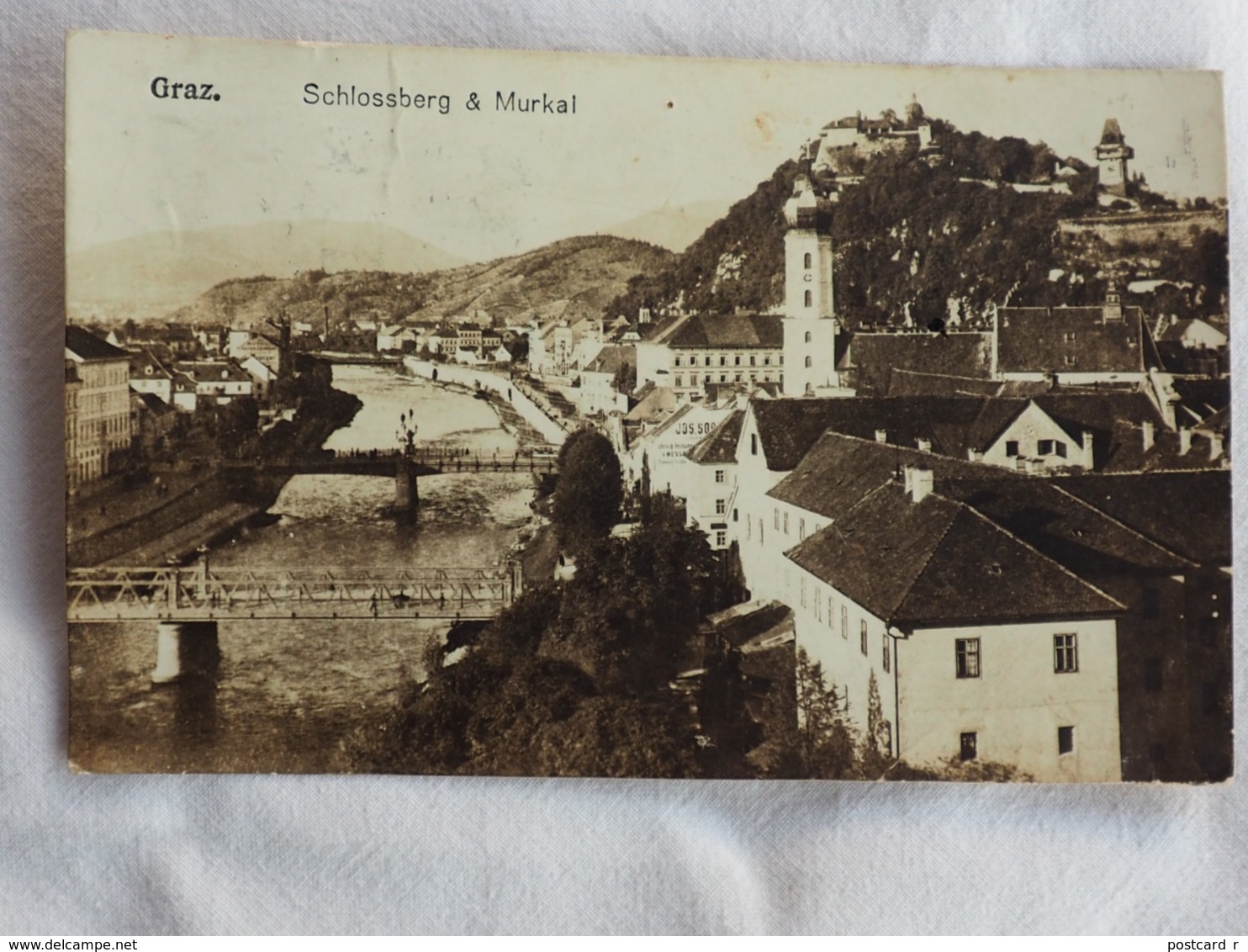 Austria Graz Schlossberg Murkal 1923    A 208 - Graz