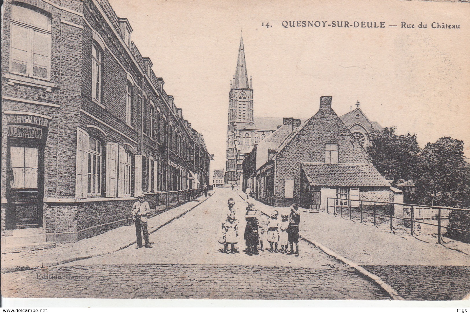 Quesnoy Sur Deûle - Rue Du Château - Lambersart