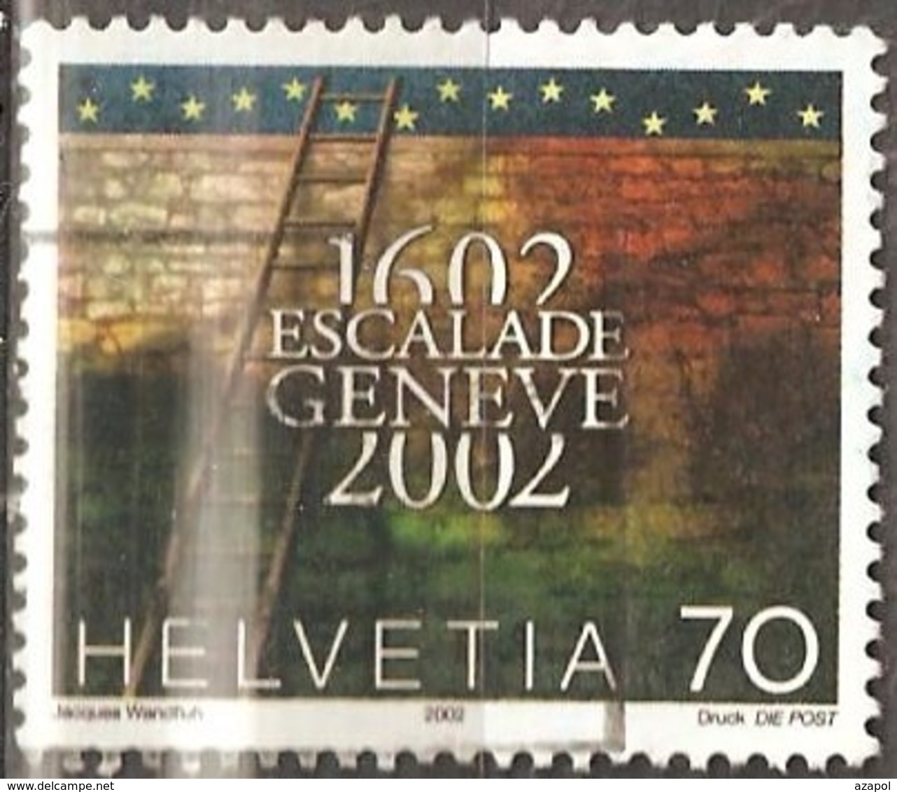 Switzerland: Full Set Of 2 Used Stamps,  2002, Mi#1782-1783 - Oblitérés