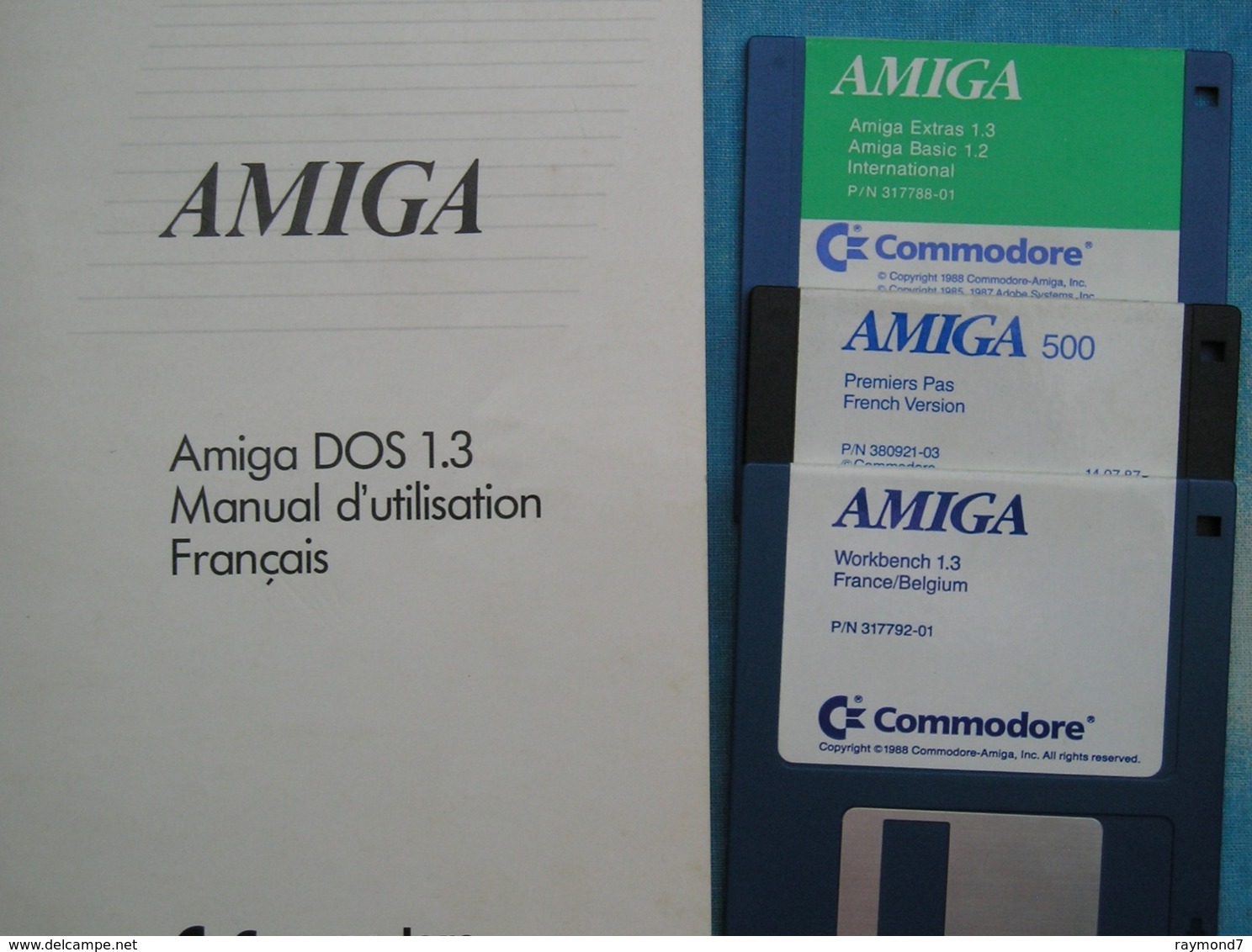 Manuel Et 3 Cassettes Démarrage Pour Amiga - PC-Games