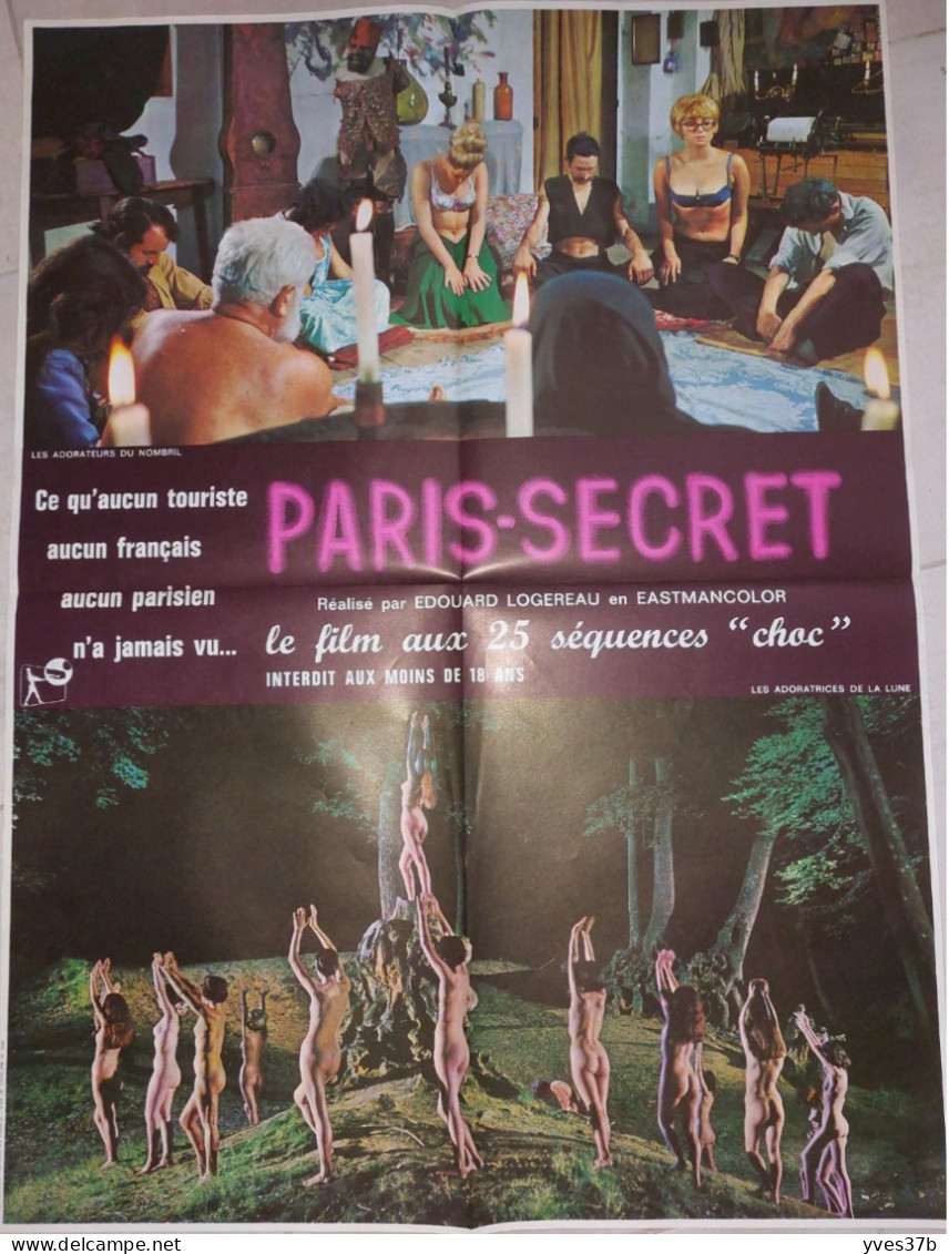 "Paris-Secret" E. Logereau...1965 - 60x80 - TTB - Plakate & Poster