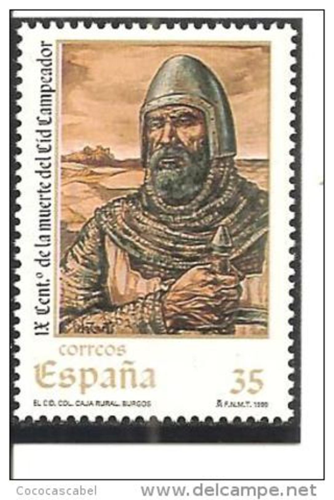 España/Spain-(MNH/**) - Edifil  3655 - Yvert  3222 - Nuevos