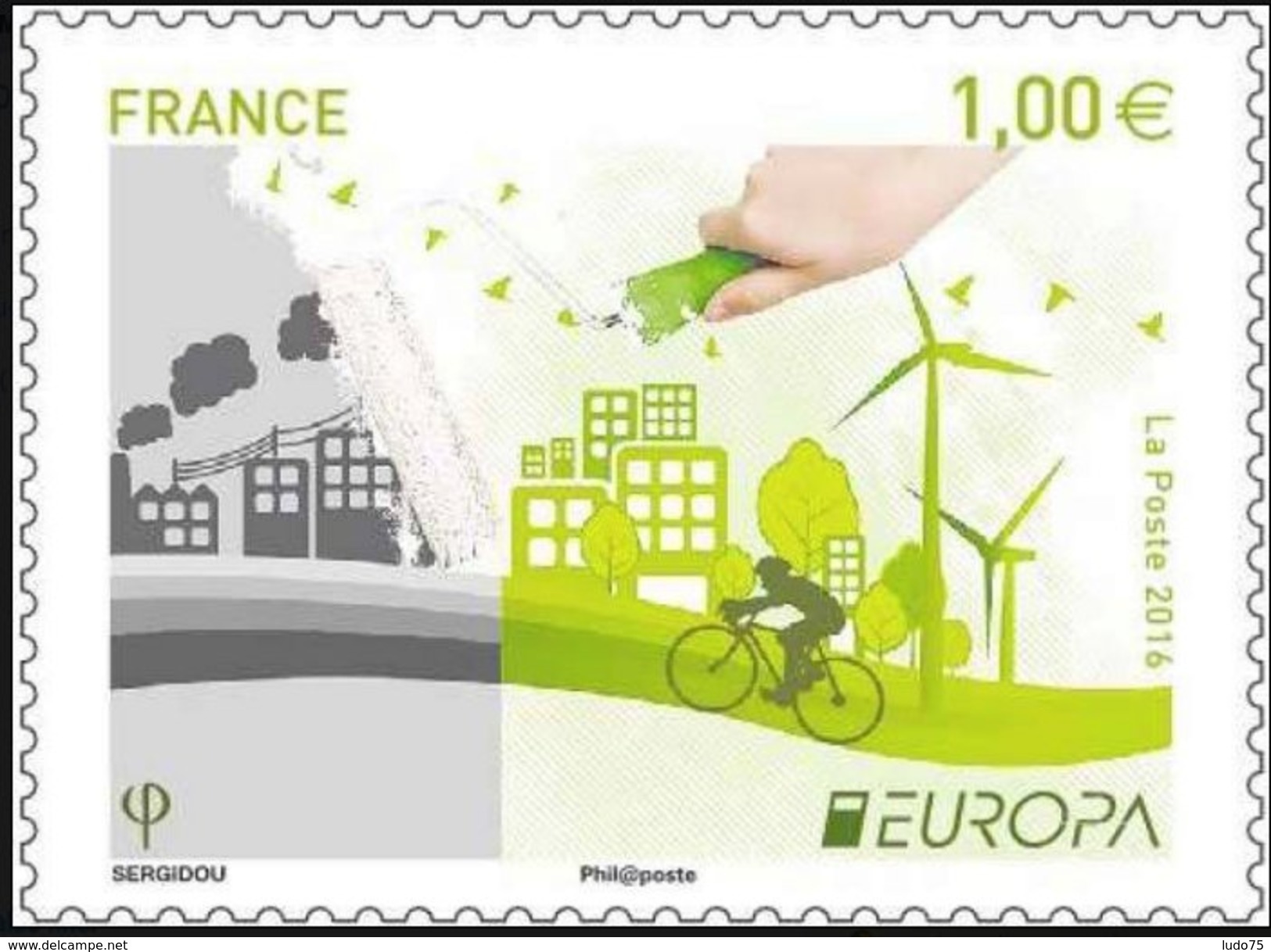 FRANCE FRANKREICH  EUROPA CEPT 2016 Serie/set, Neuf/mint/ungestemp. - 2016