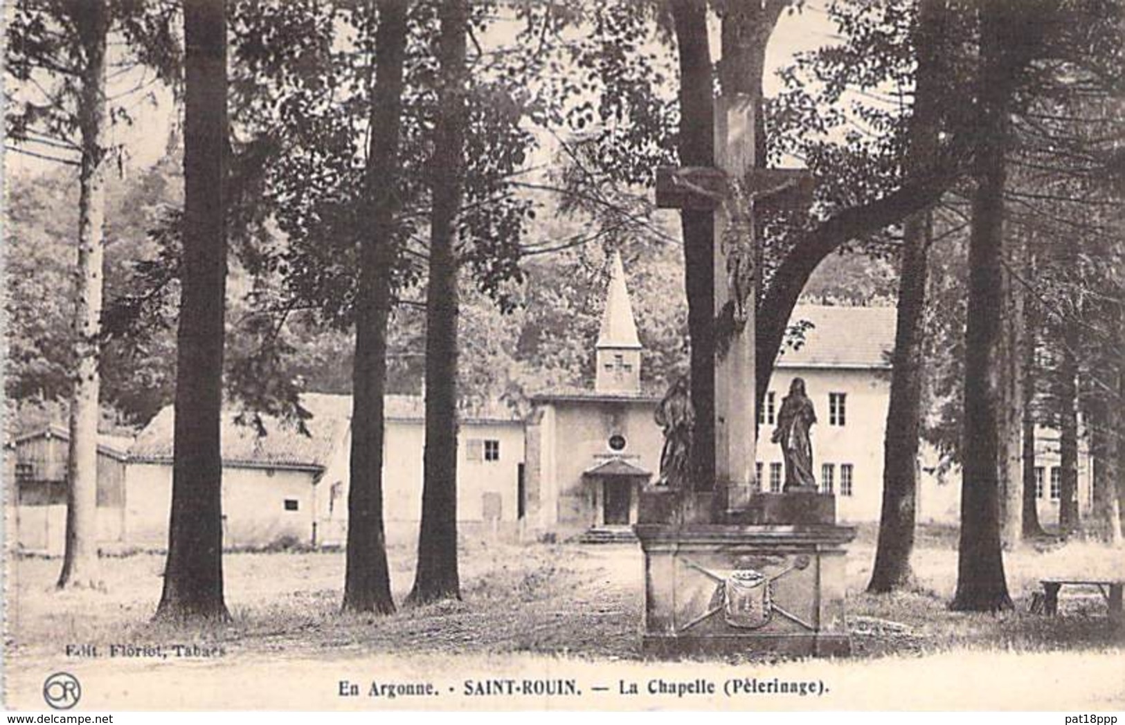 51 - SAINT ROUIN ( BEAULIEN EN ARGONNE ) La Chapelle ( Pélerinage ) CPA Village ( 35 Habitants ) - Marne - Autres & Non Classés