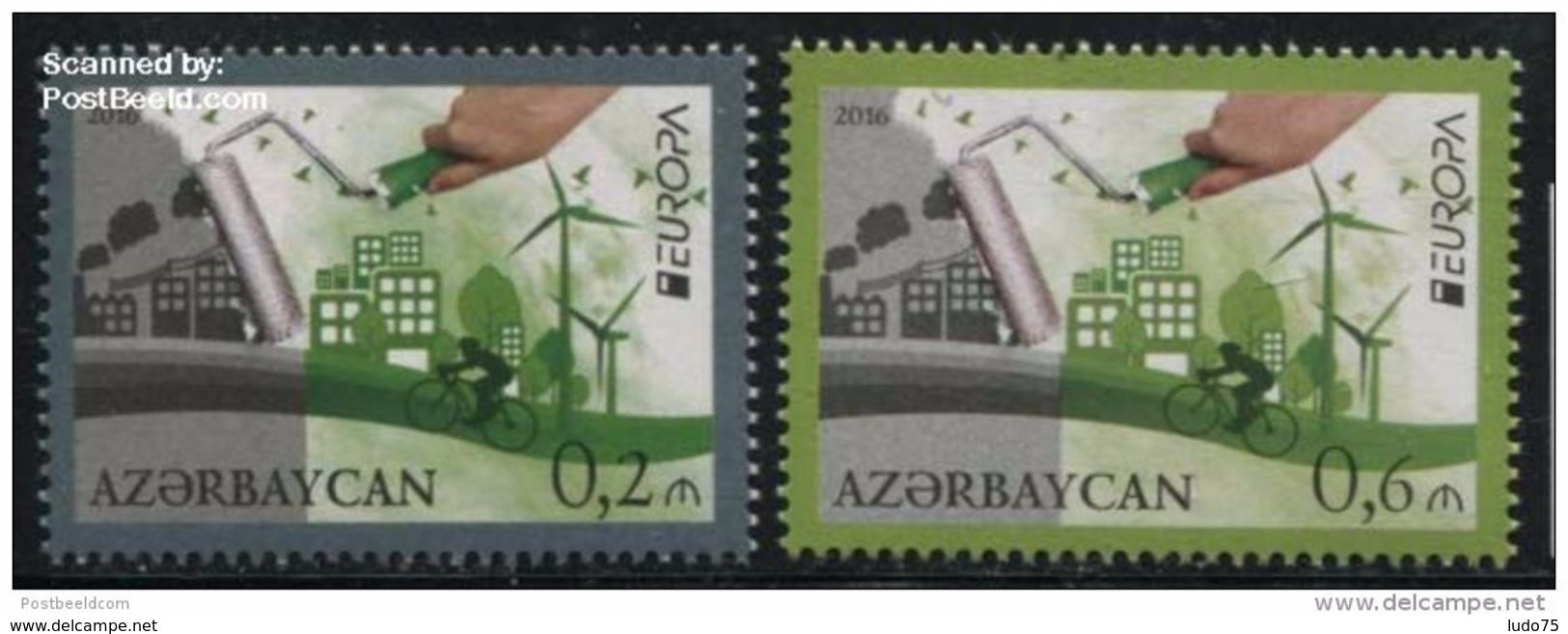 Aserbaidjan Azerbaidjan EUROPA CEPT 2016 Set/serie, Neuve/mint - 2016