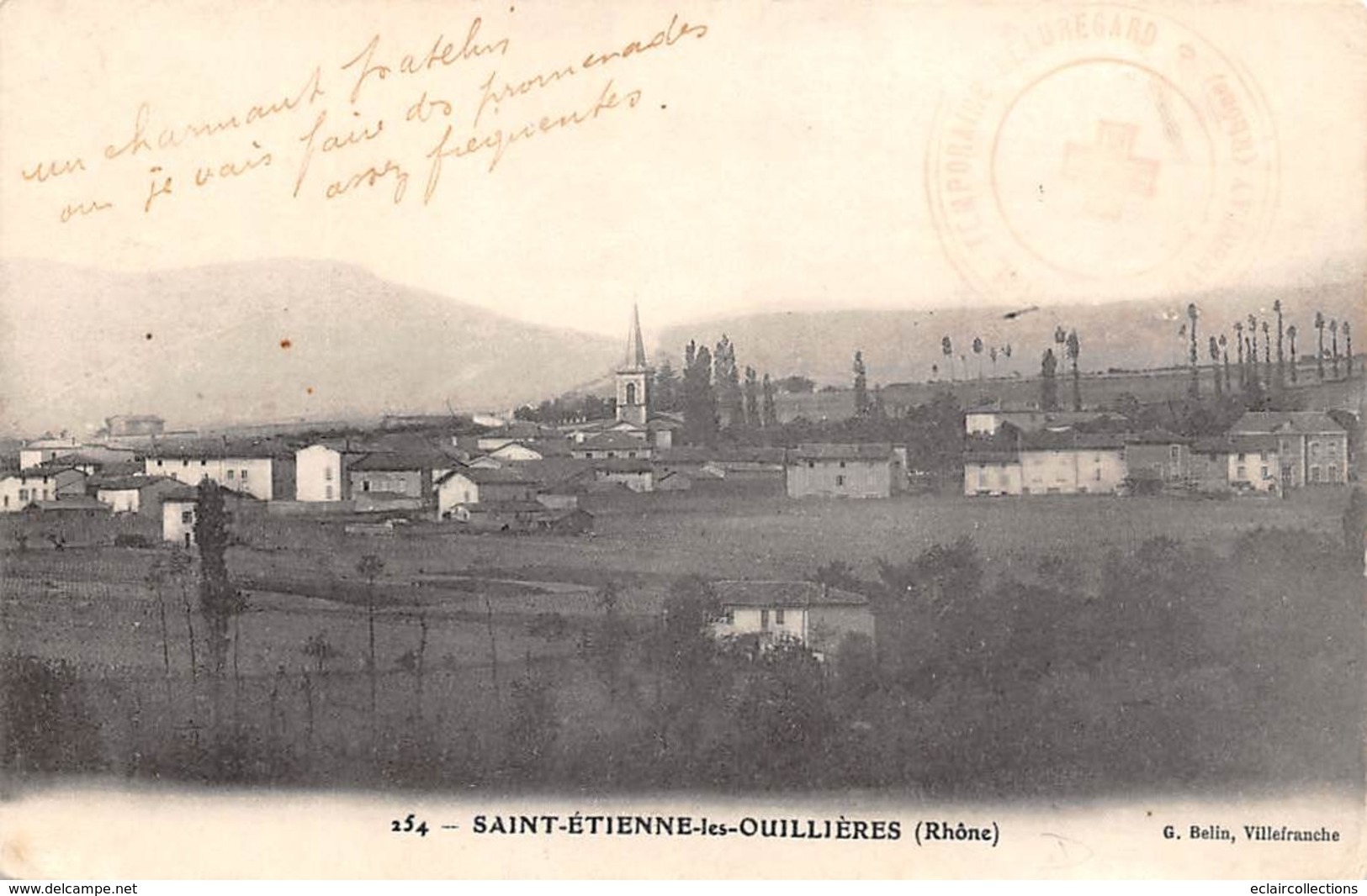 Saint Etienne Des Oullières          69      Vue Générale          (voir Scan) - Sonstige & Ohne Zuordnung